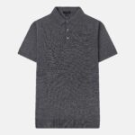 بولو شيرت رجالي سادة بنسيج محبوك