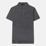Men Plain Knitted Polo Shirt