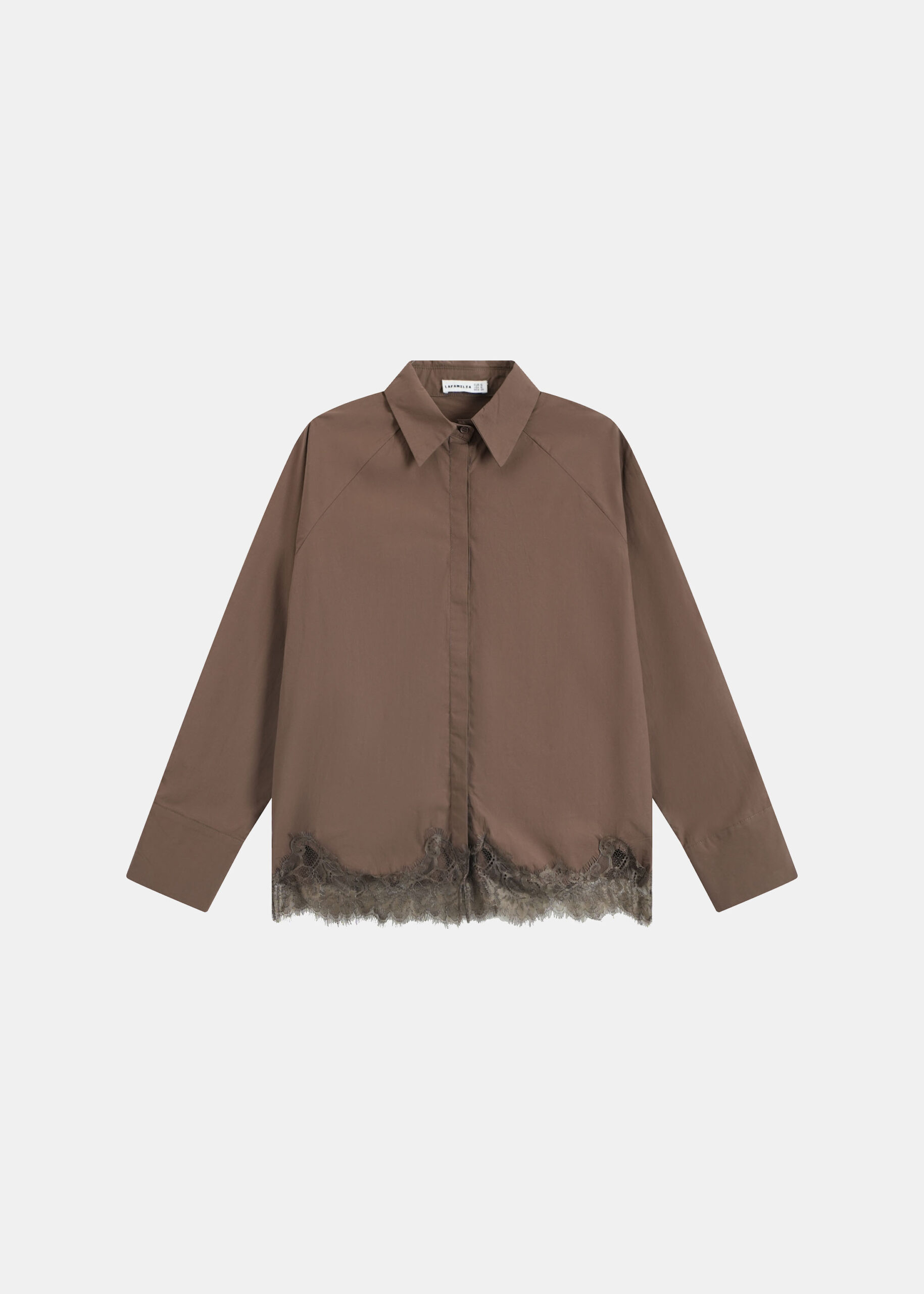 6126204036716-a Women Lace-Detail Shirt - Image 1