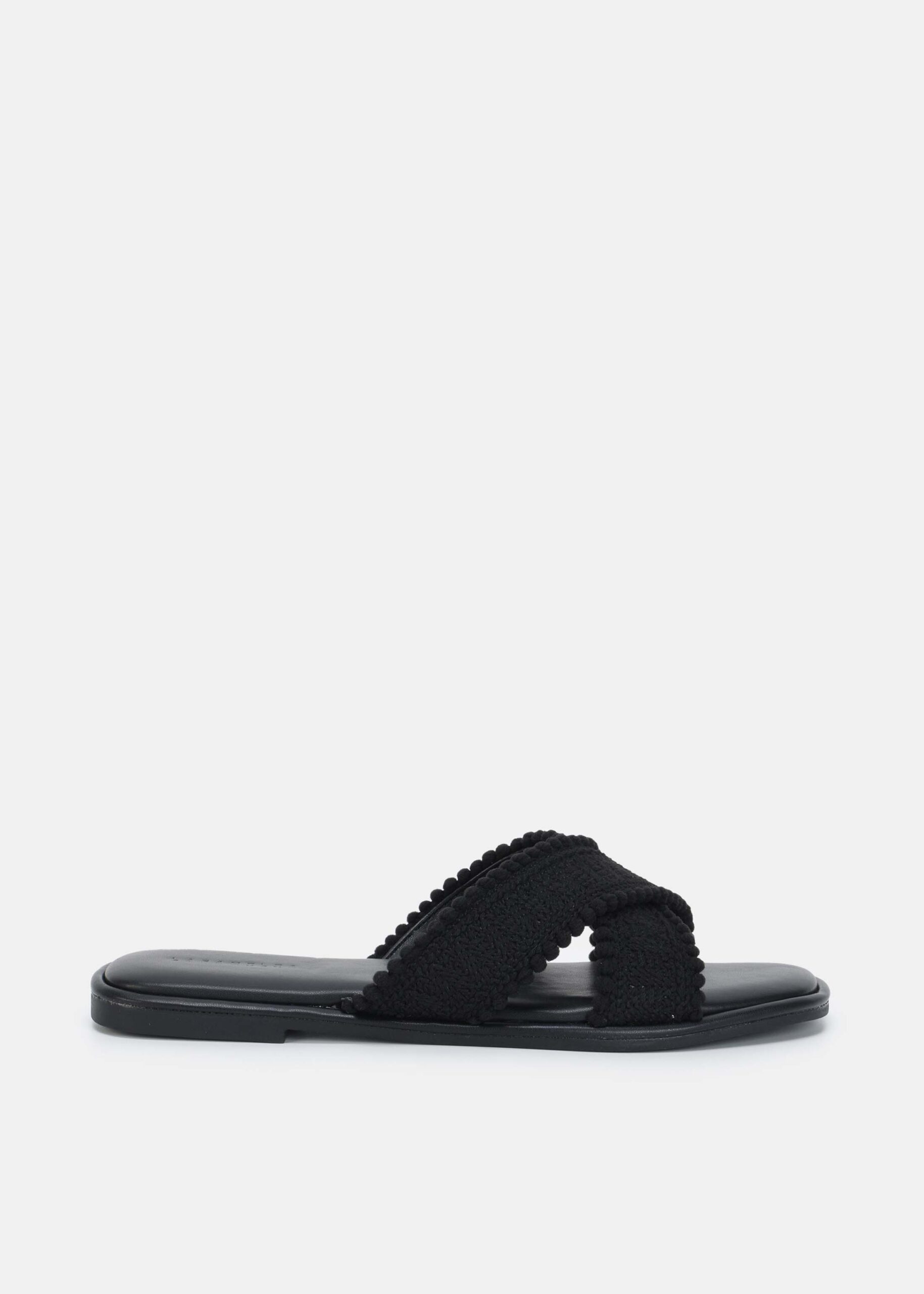Women Woven Fabric Slipper