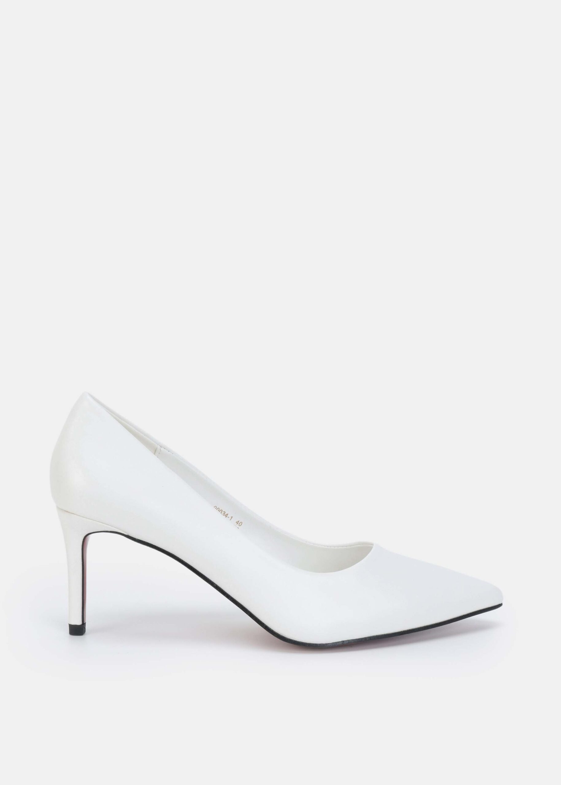Women Leather Heels Shoes