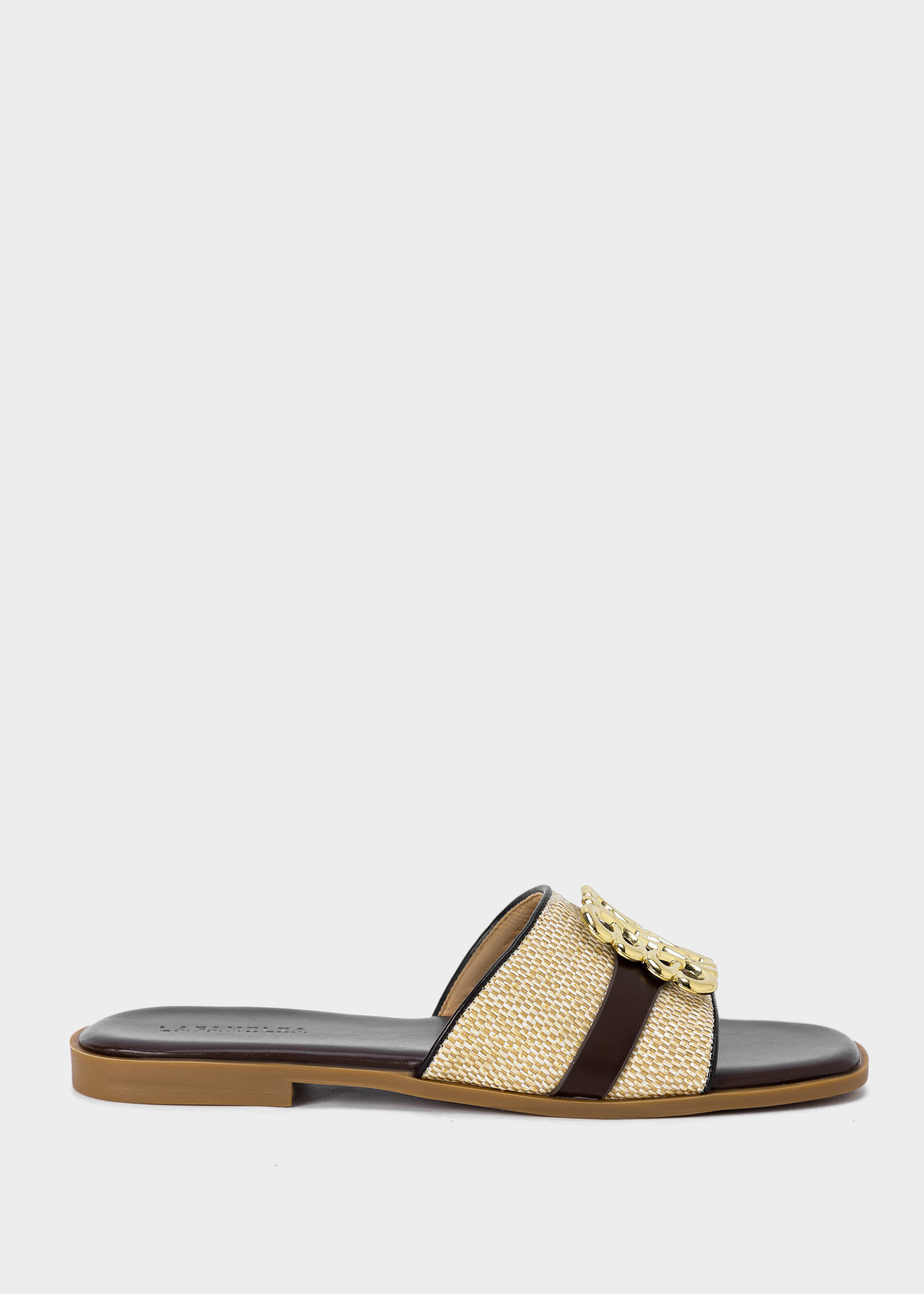 Women Woven Textile Slipper