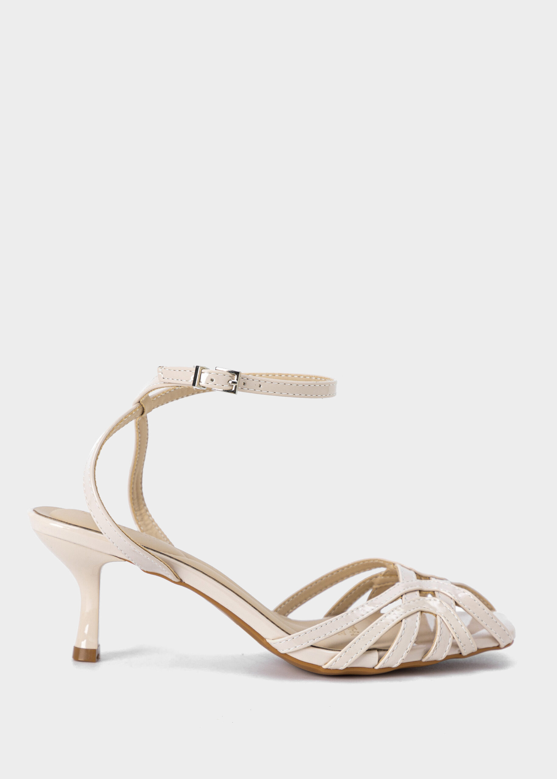 Women Patent-Leather High-Heel Sandal