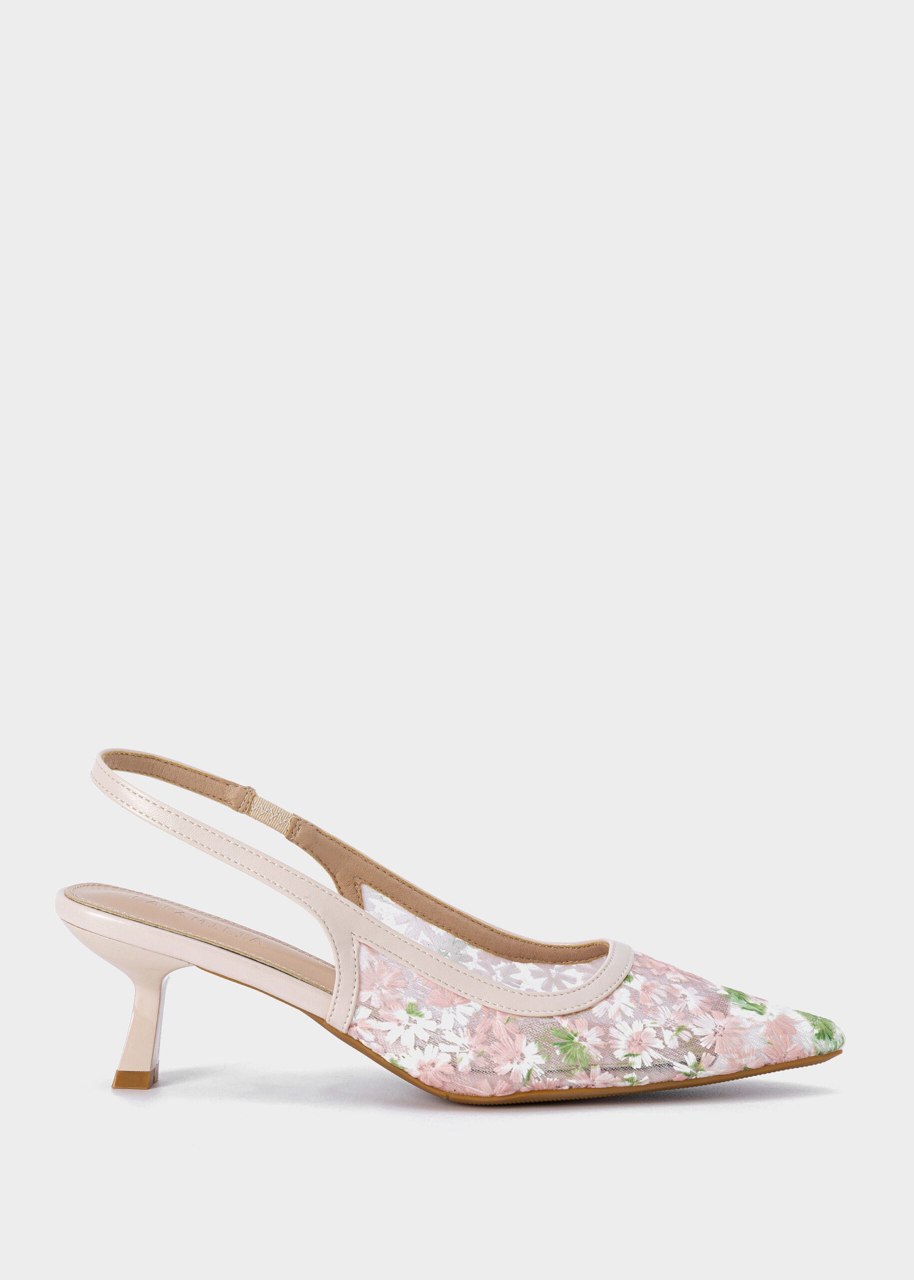 Women Mesh Embroidered Sandal