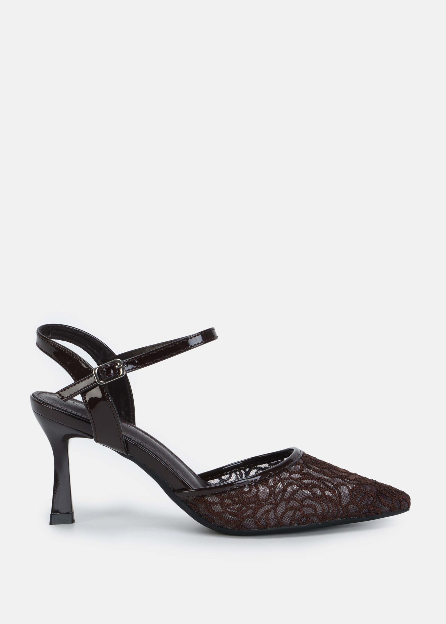 Women Embroidery Heels Sandal
