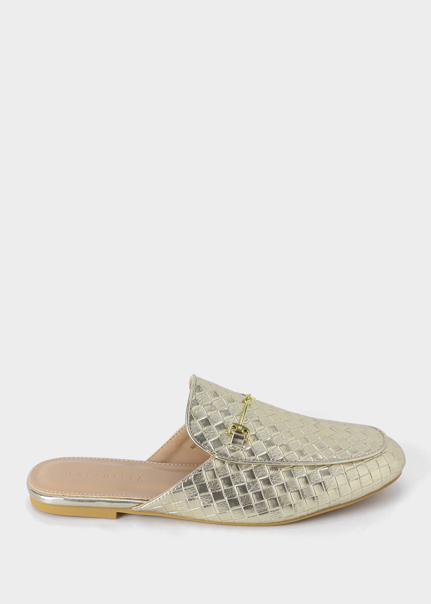 Women Patterned Leather Slipper