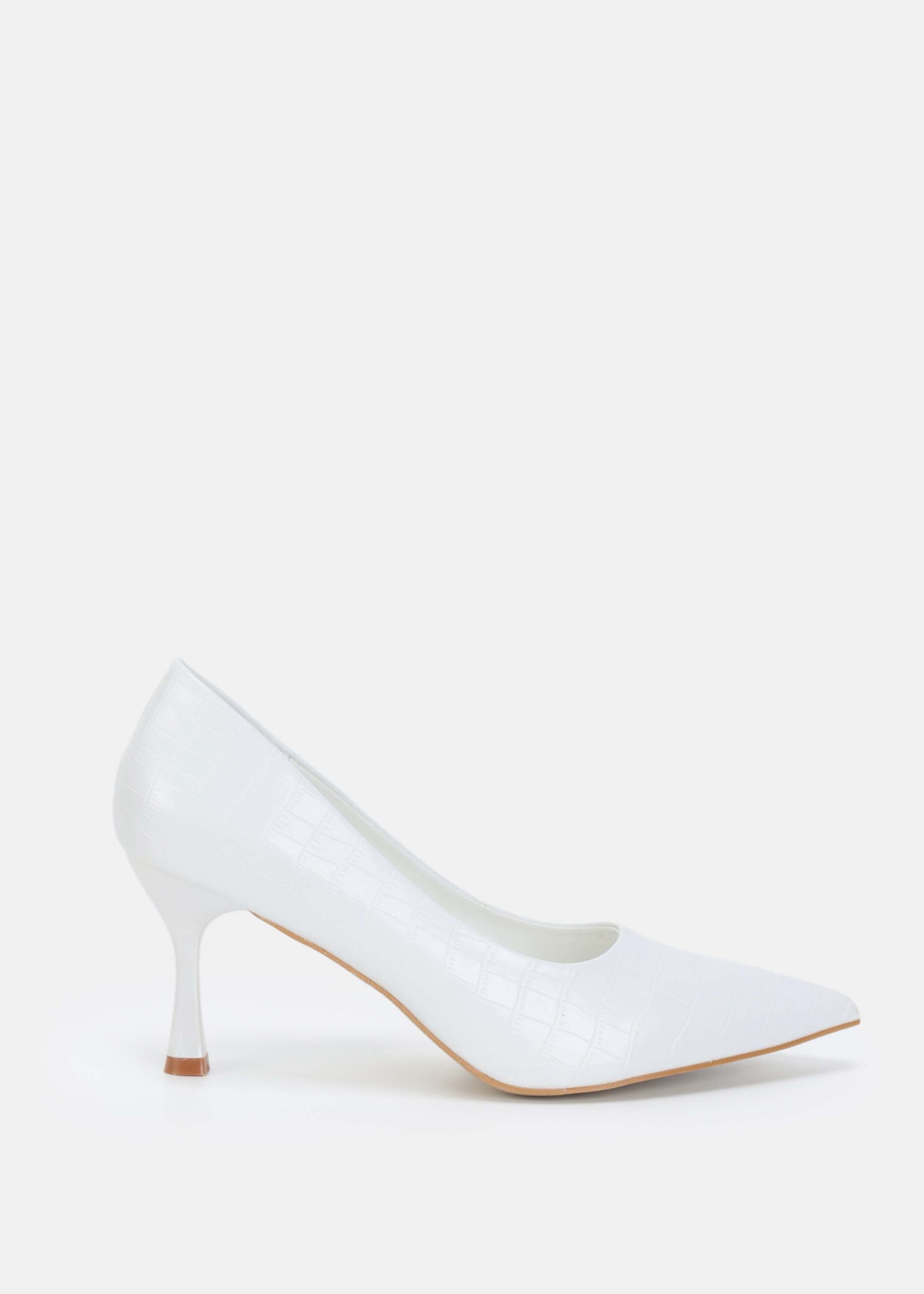 Women Leather Heels Shoes