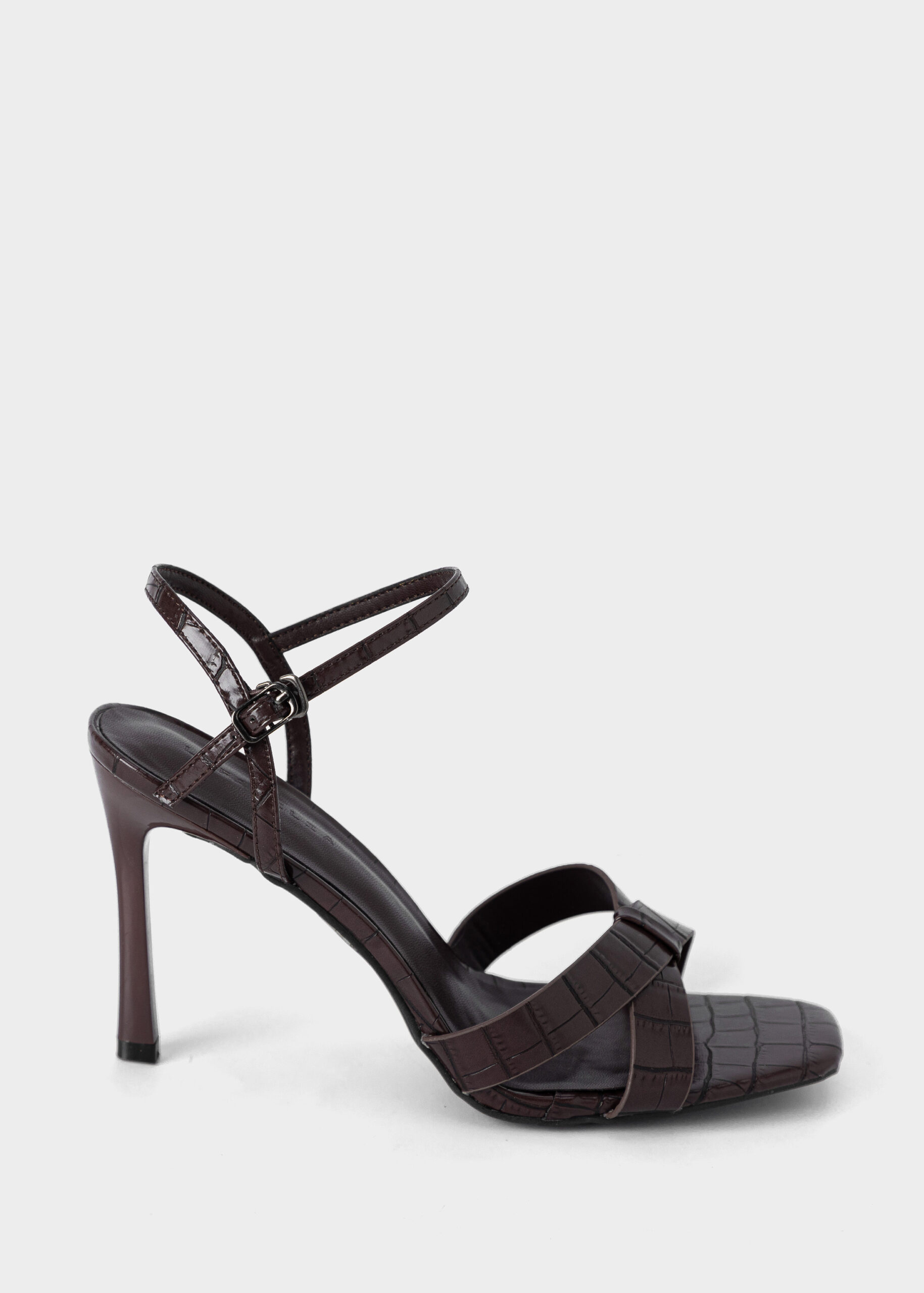 Women Embossed Leather Sandal
