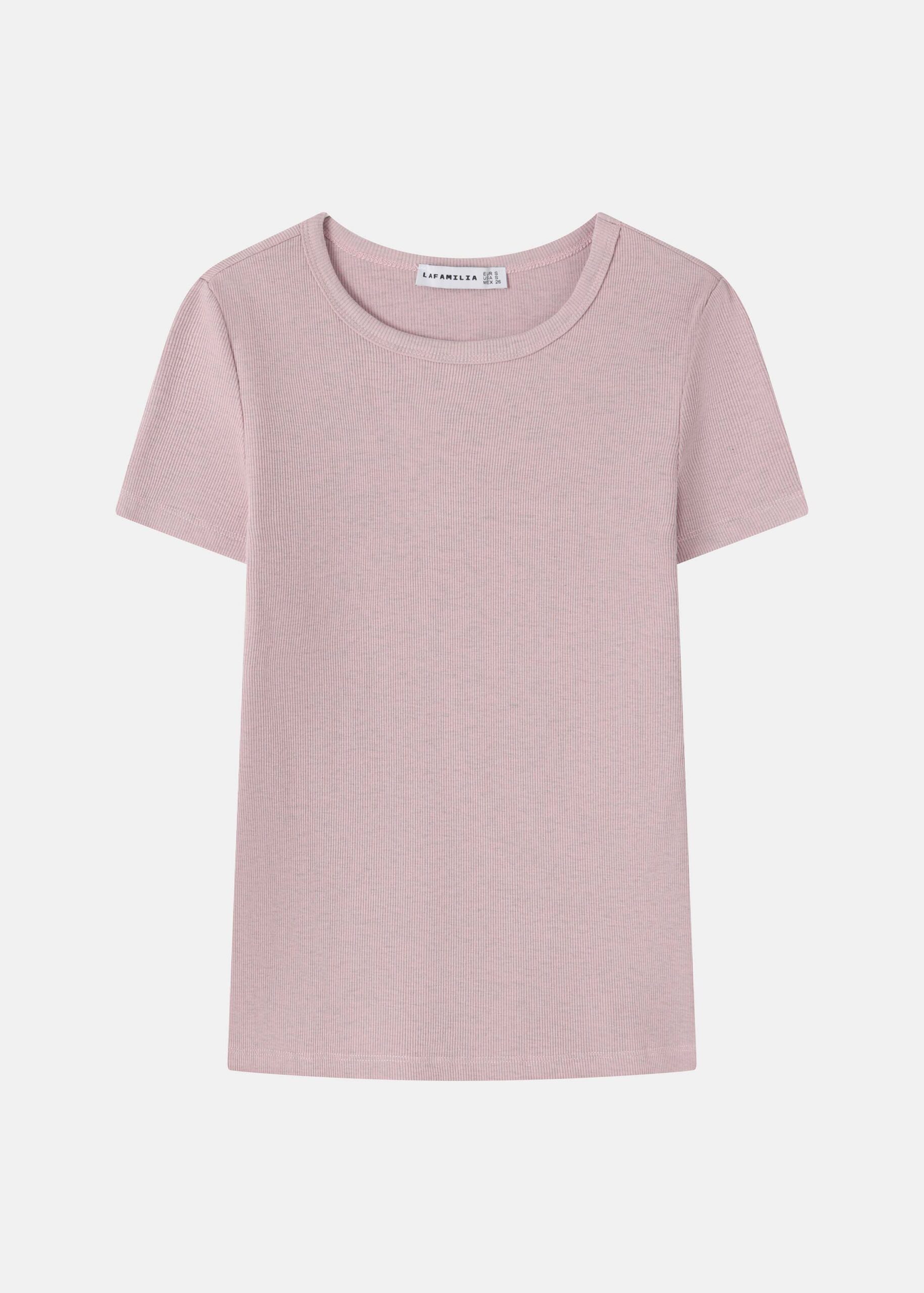 Women Ribbed T-Shirt