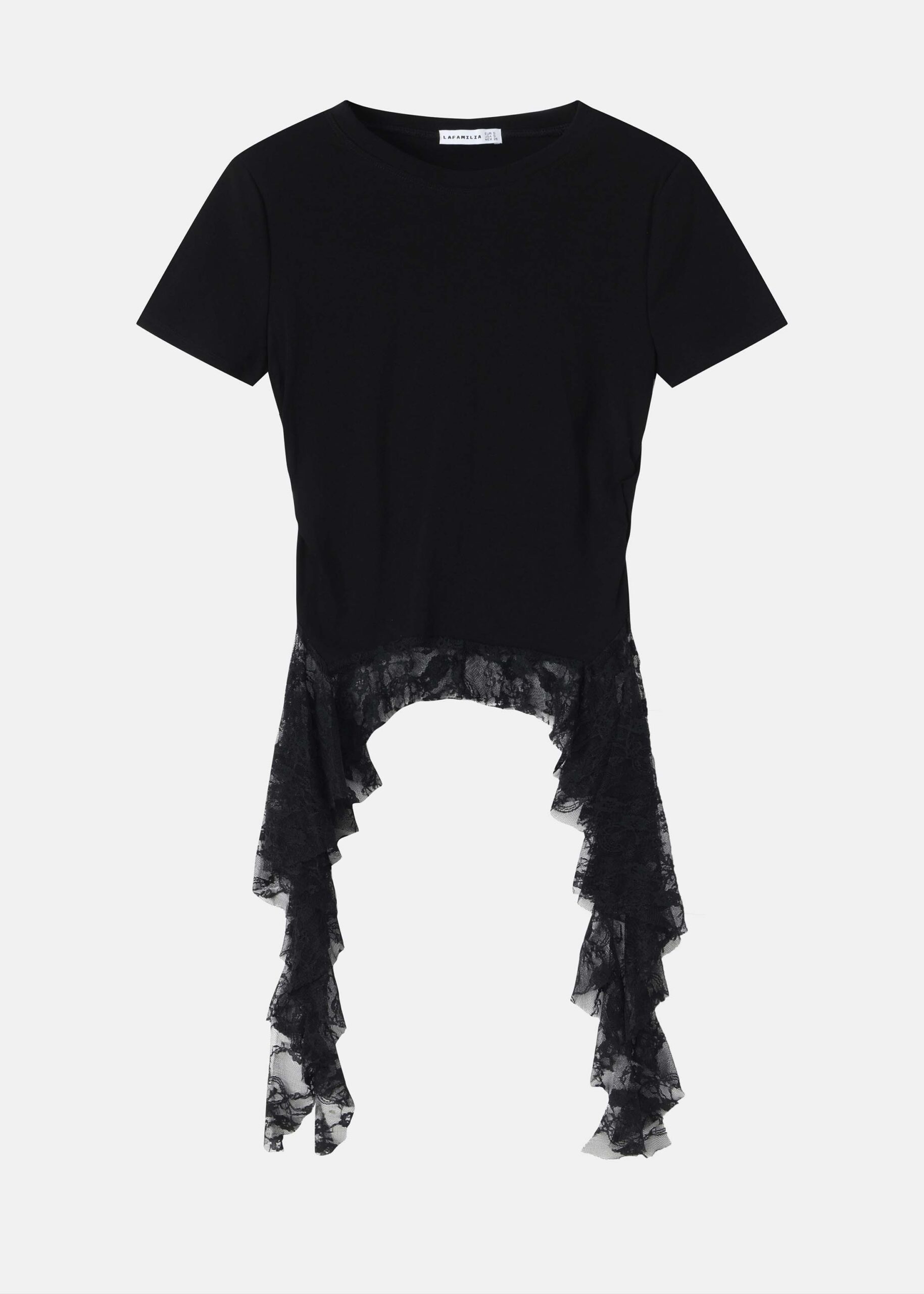 Women T-shirt with Lace