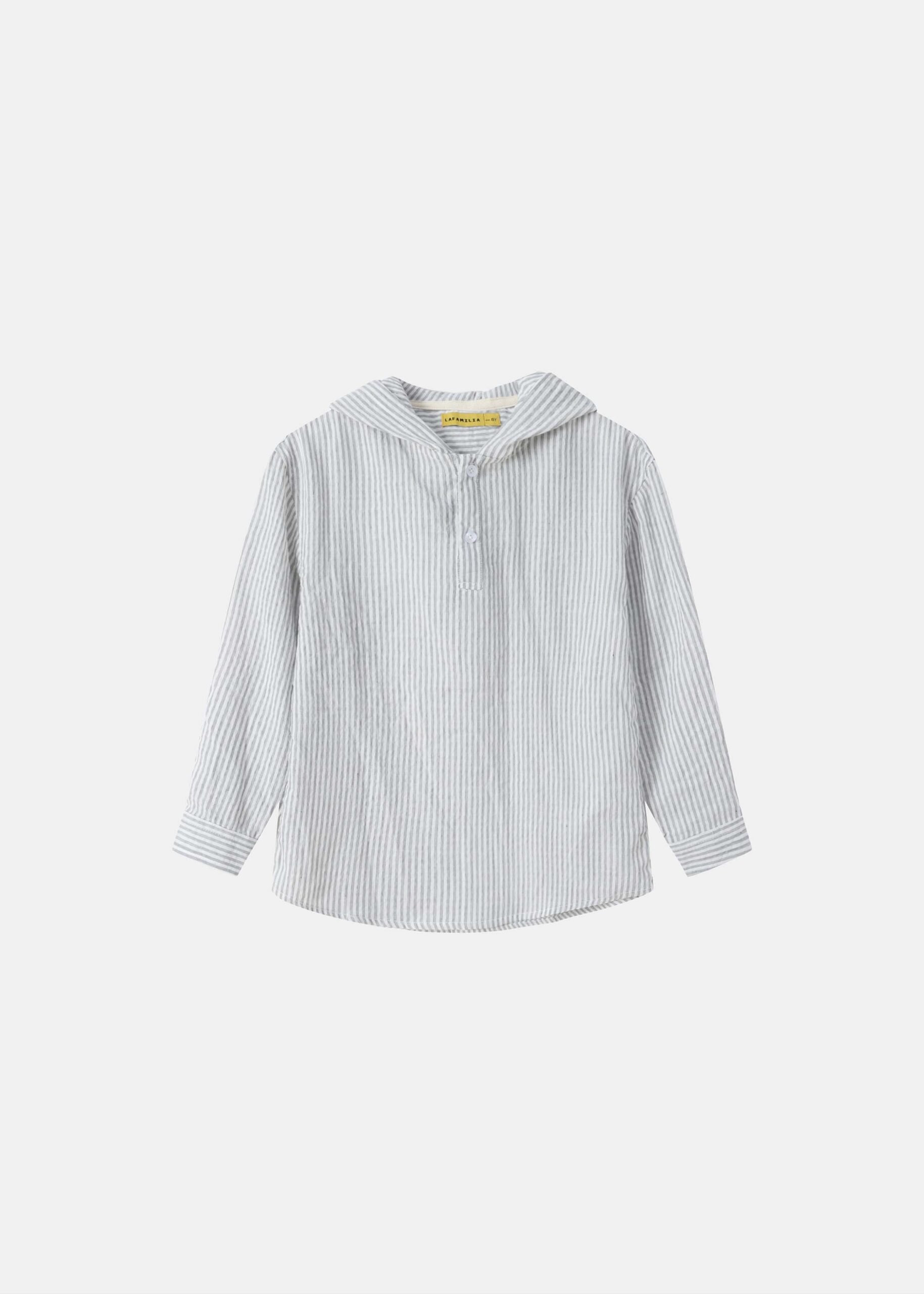 Kids Boy Hooded Shirt