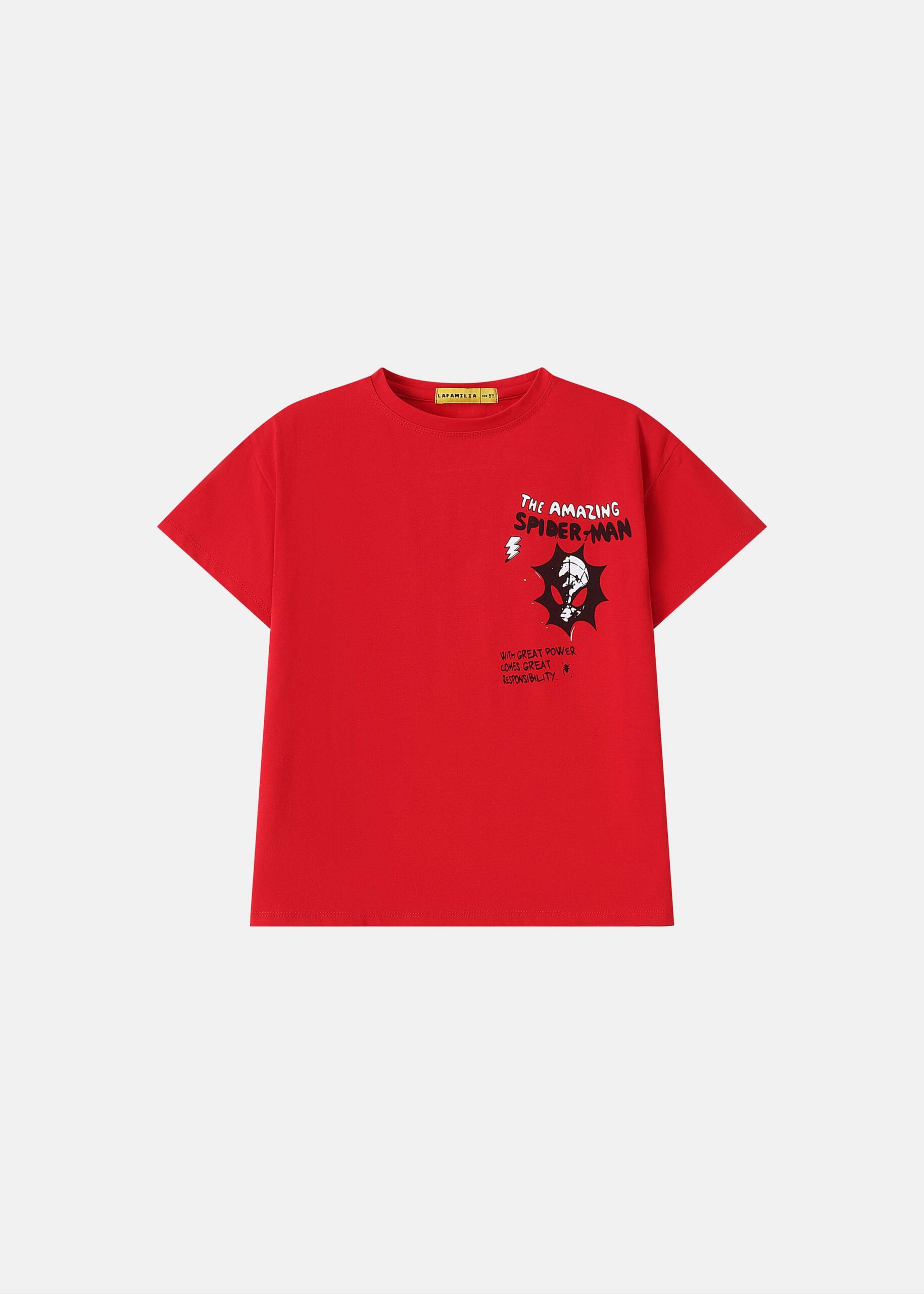 6126316057912-a تيشيرت أطفال ولادي "Spiderman" - الصورة 1