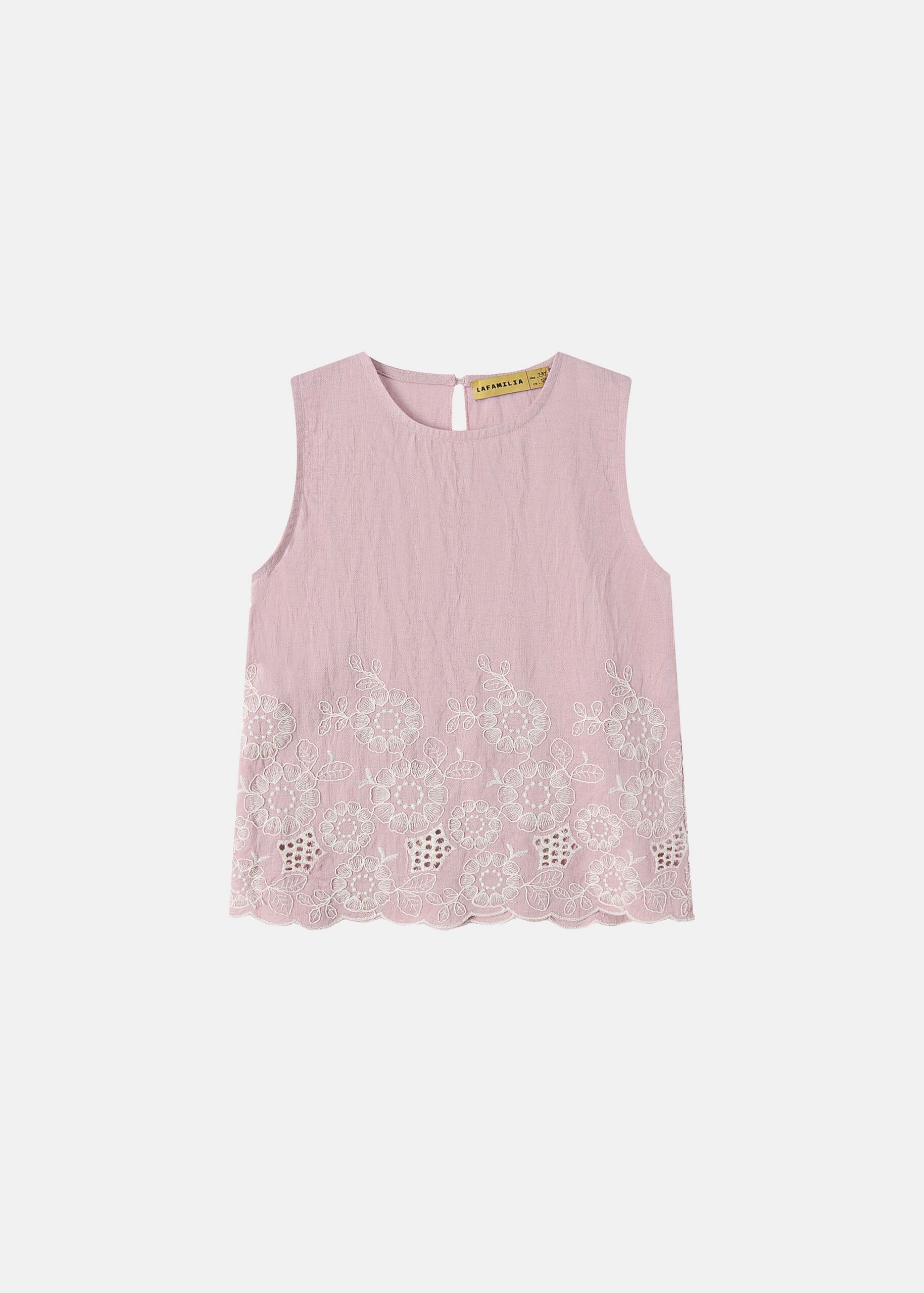 Kids Girl Embroidery Top