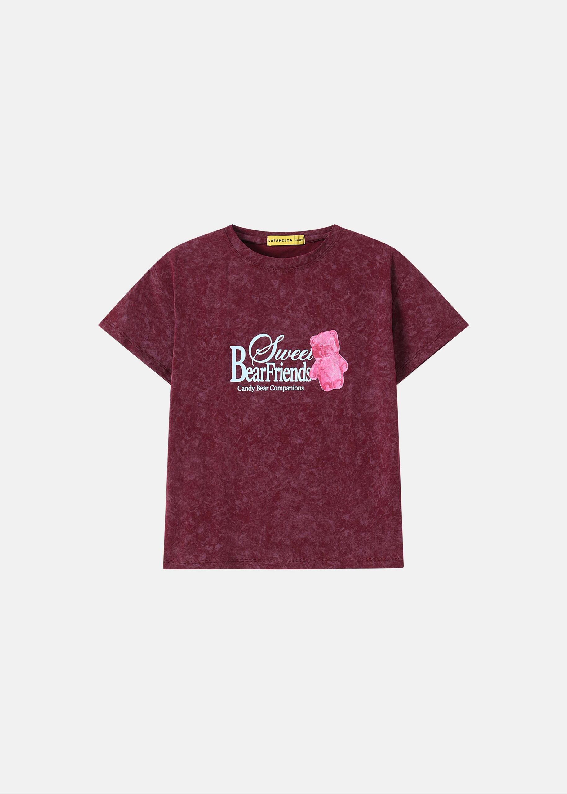 6126416059428-a Kids Girl "Sweet Bear Friends" T-Shirt - الصورة 1