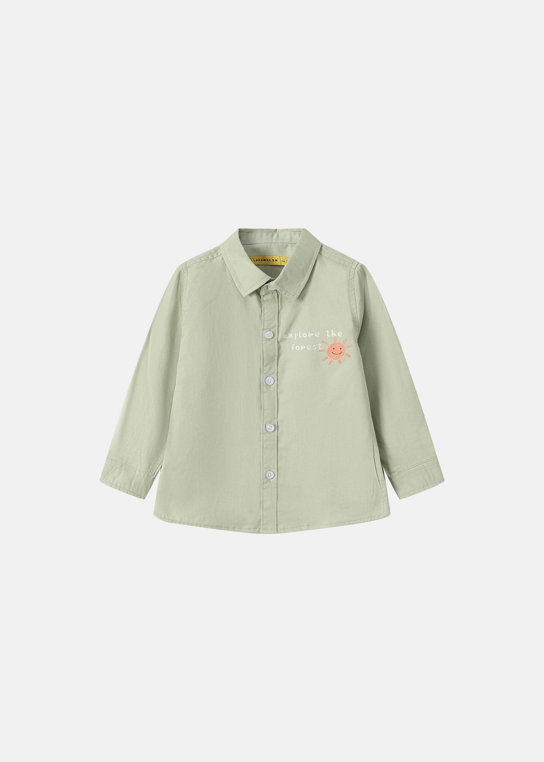 6126504050823-a Baby Boy "Boy's Camp" Shirt - الصورة 1