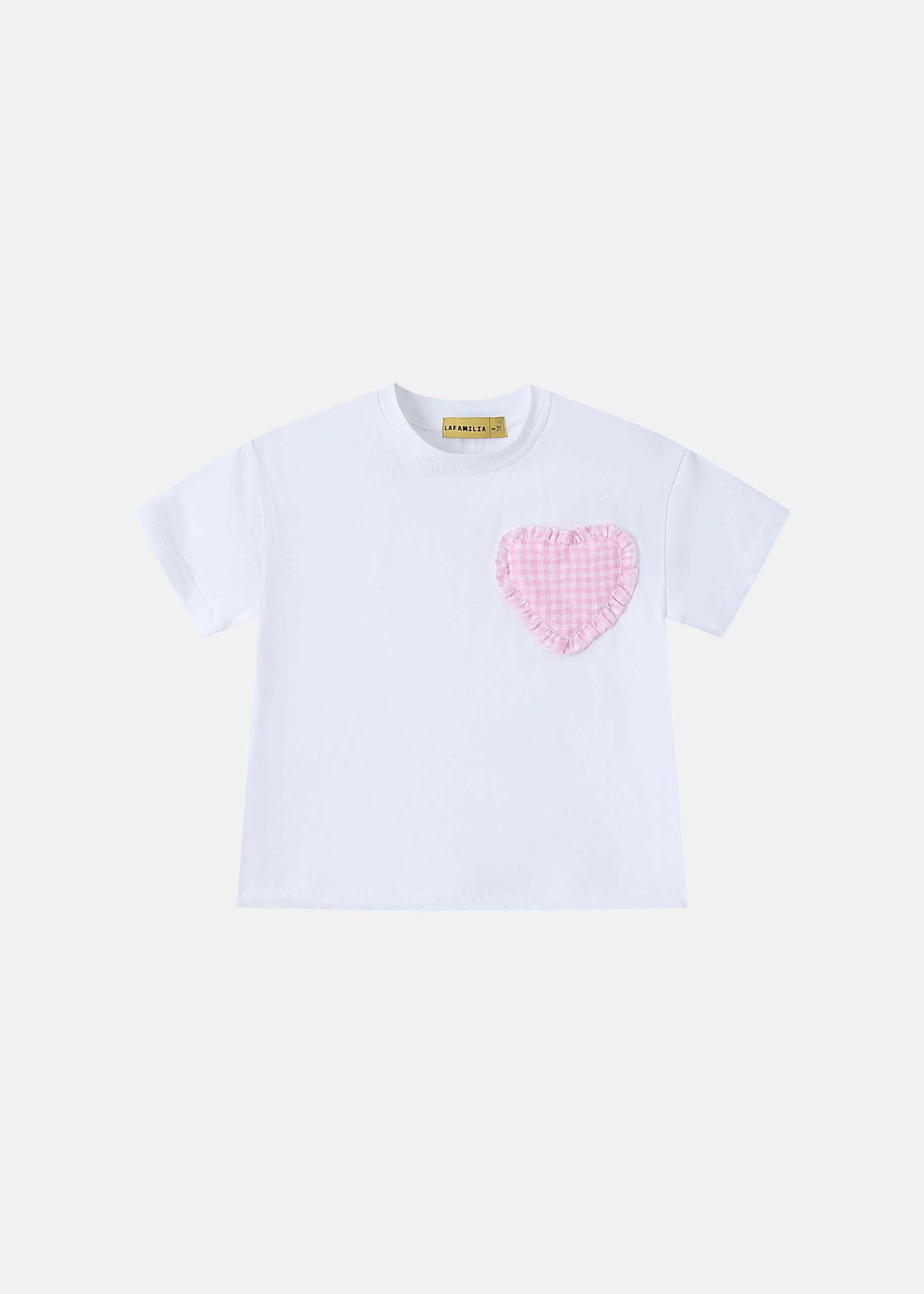 Baby Girl Heart Decor T-Shirt