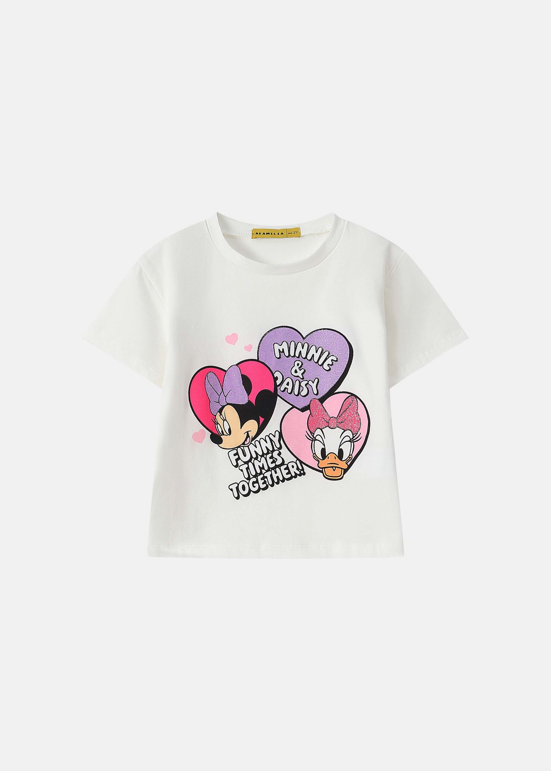 6126616061504-a Baby Girl "Minnie & Daisy" T-Shirt - Image 1