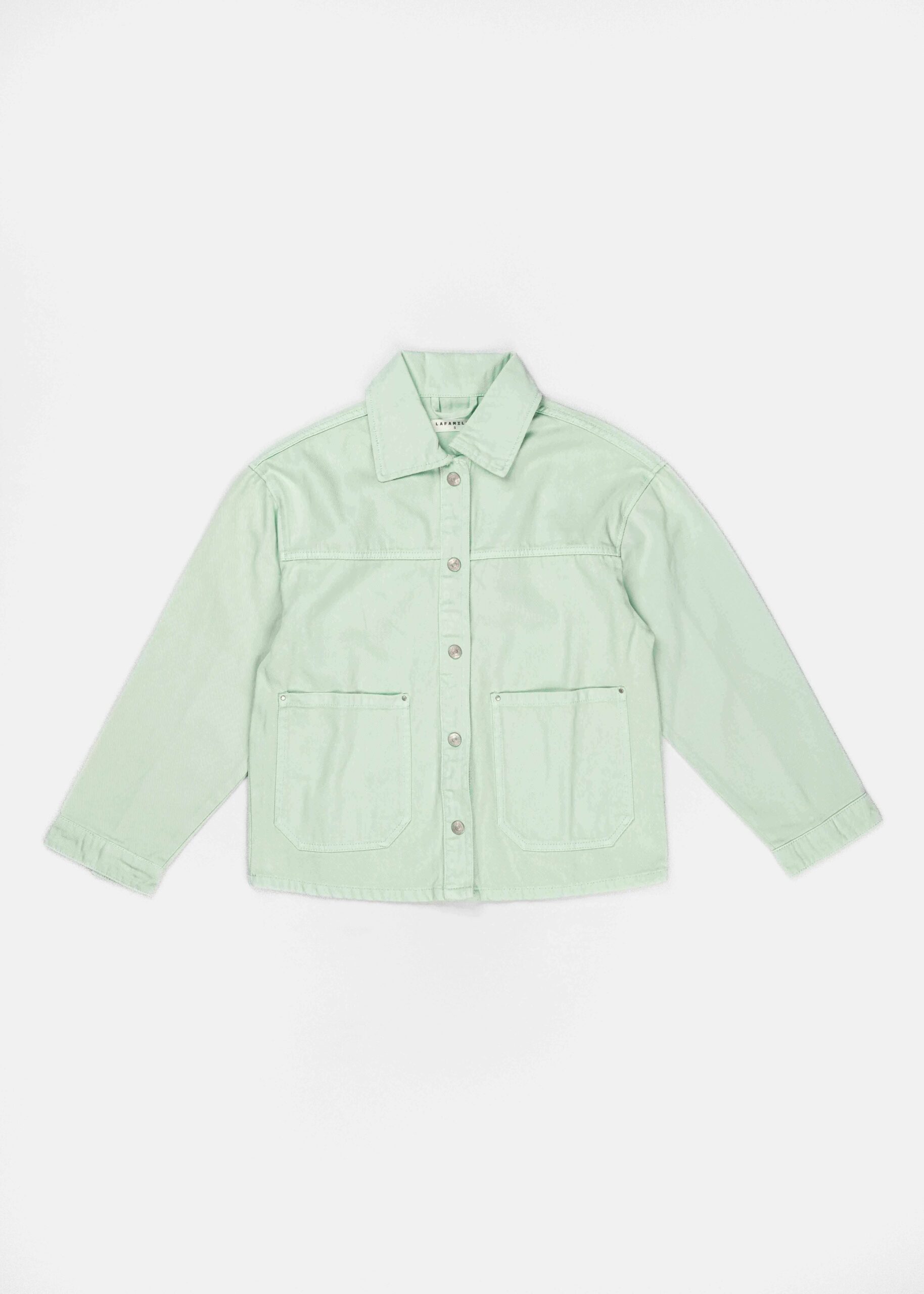 Women Patch Pockets Denim Jacket