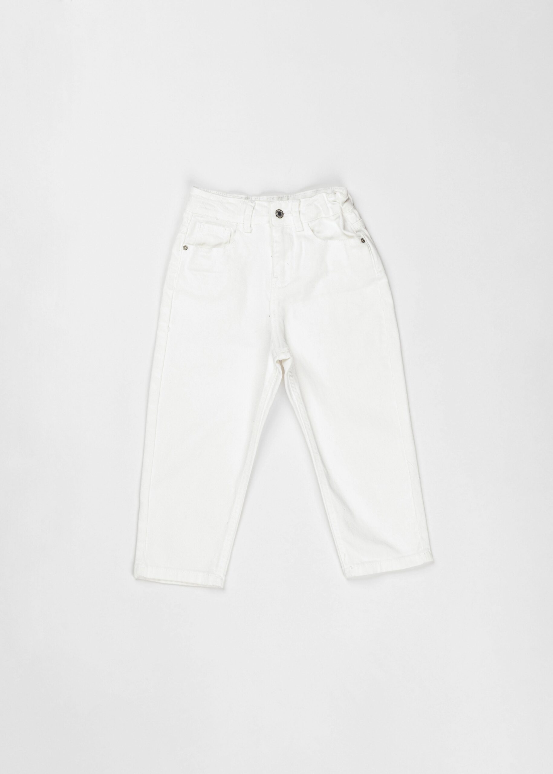 Kids Girl Mom-Fit Jeans Trouser