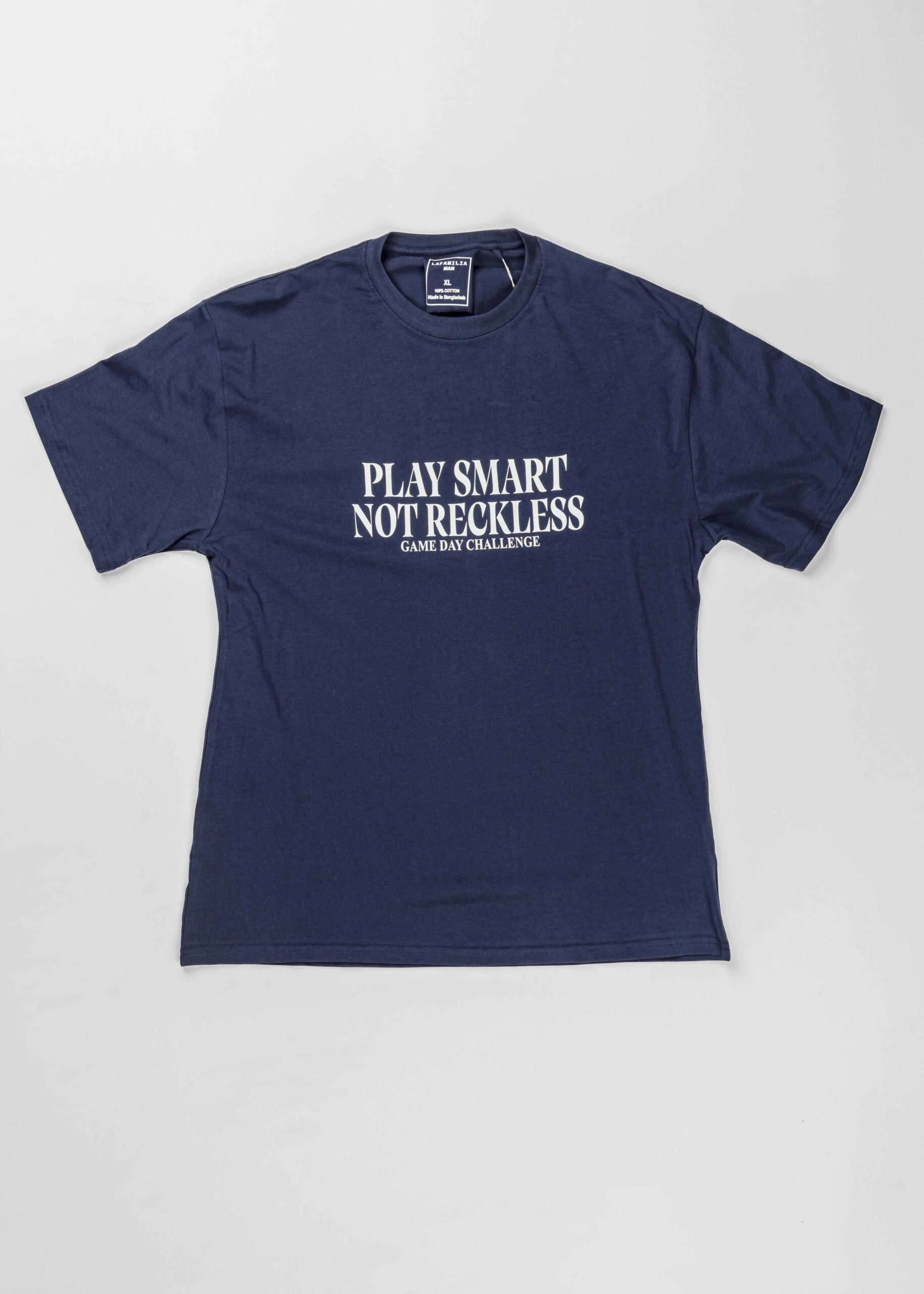 Men “Play Smart Not Reckless” T-Shirt