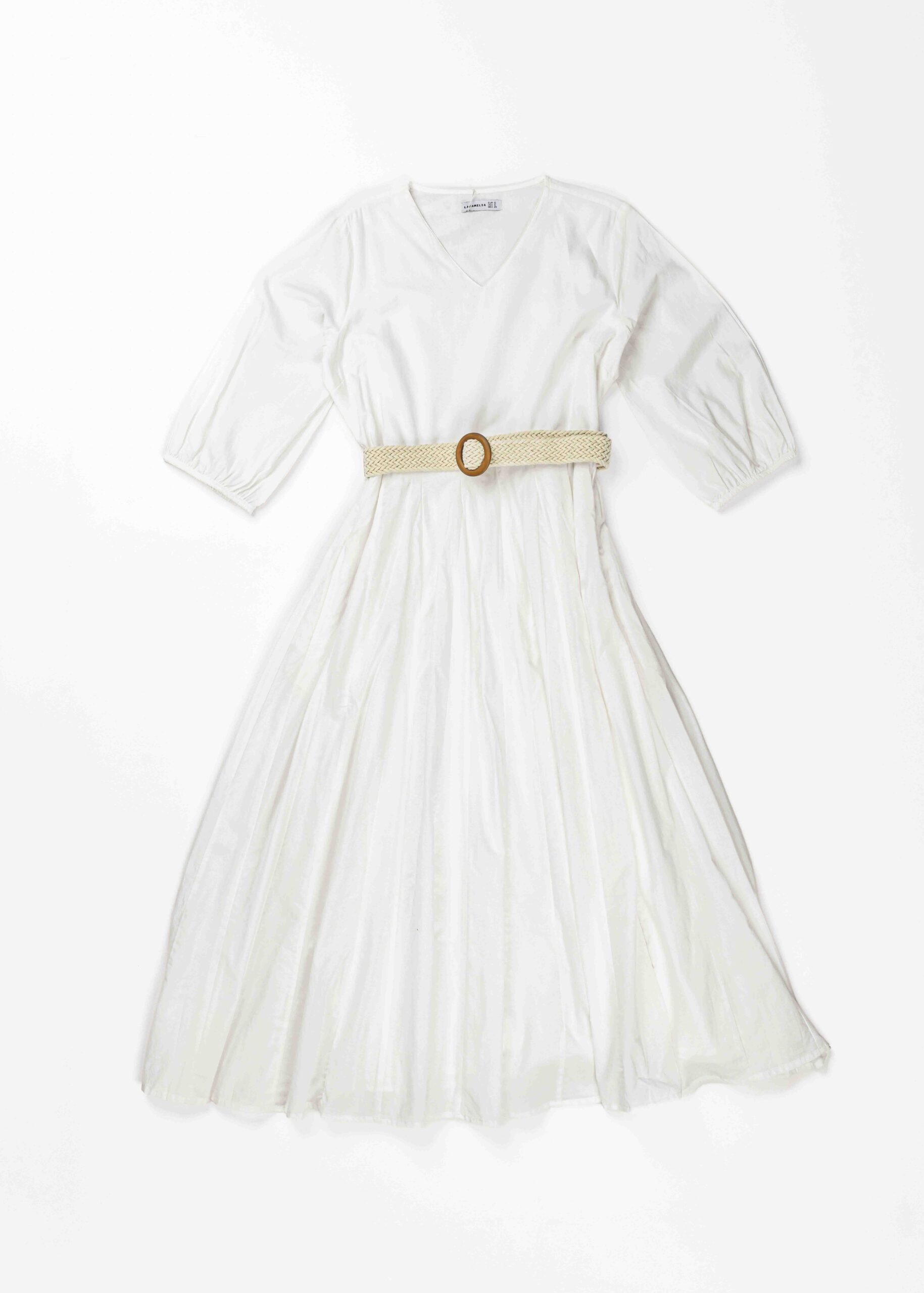 Women Belted Maxi Dress