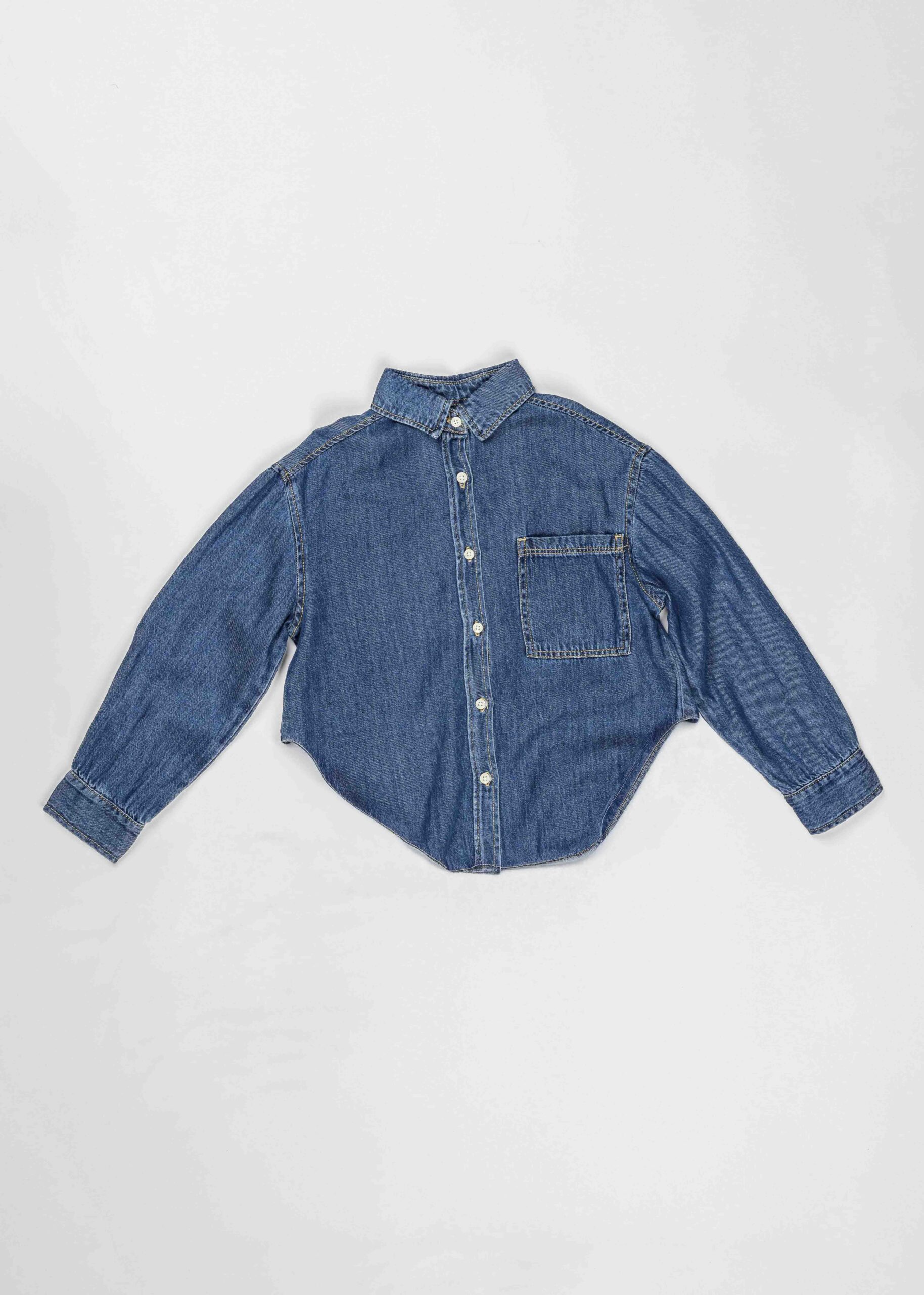Kids Girl Jeans Shirt