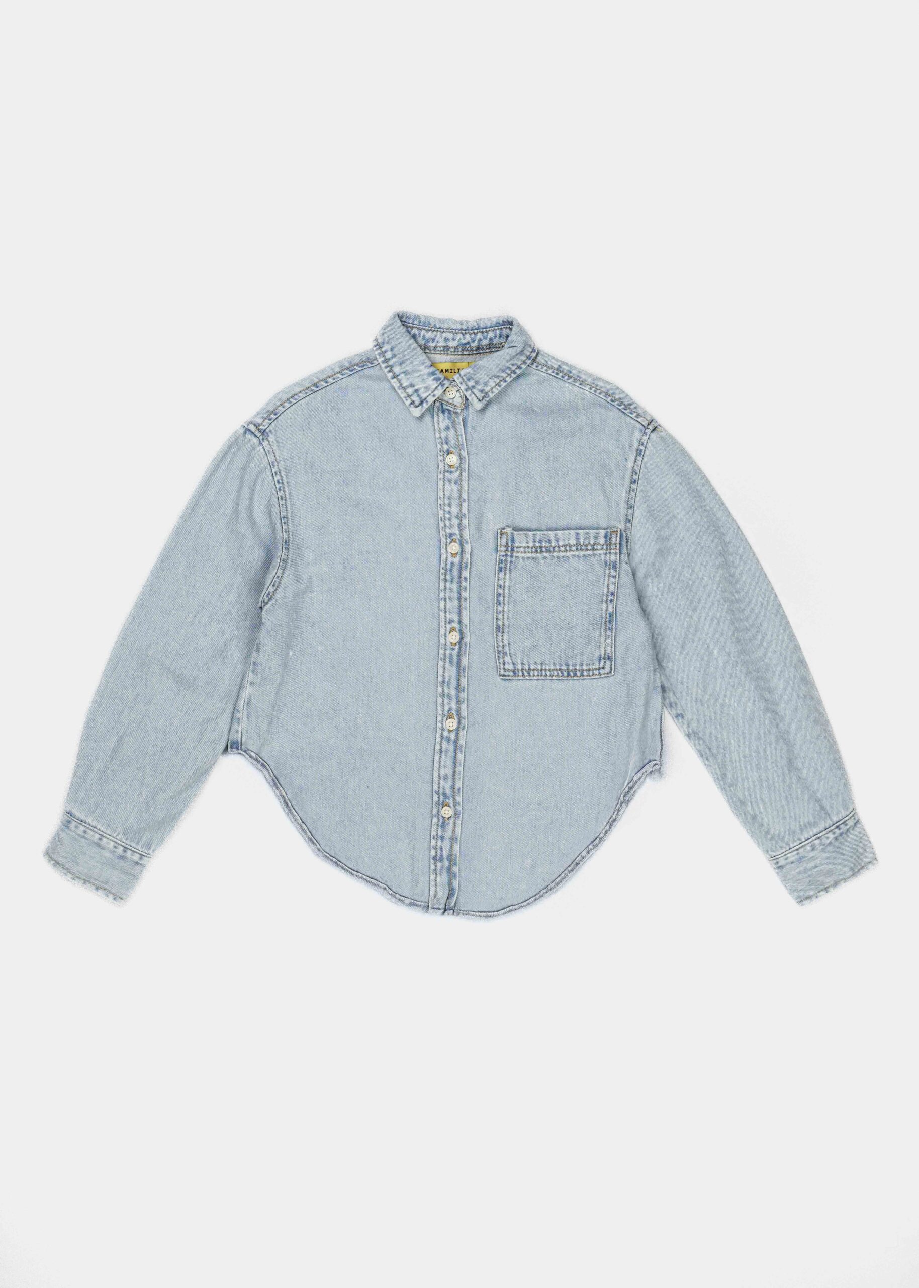 Kids Girl Jeans Shirt