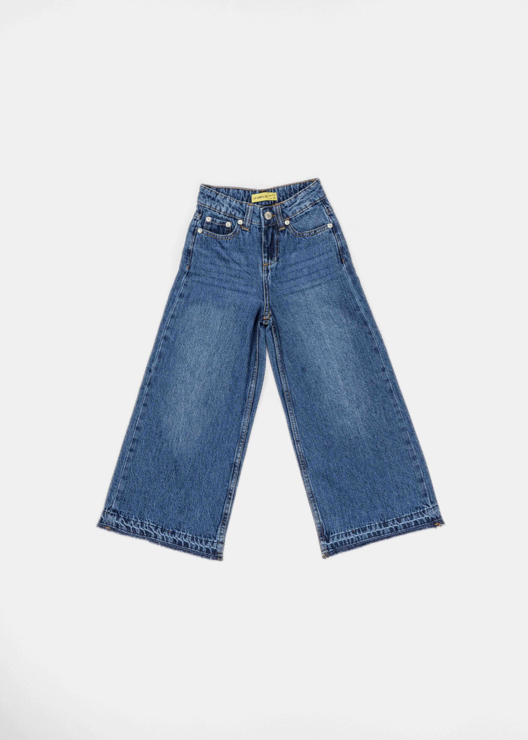 Kids Girl Wide-Leg Jeans Trouser