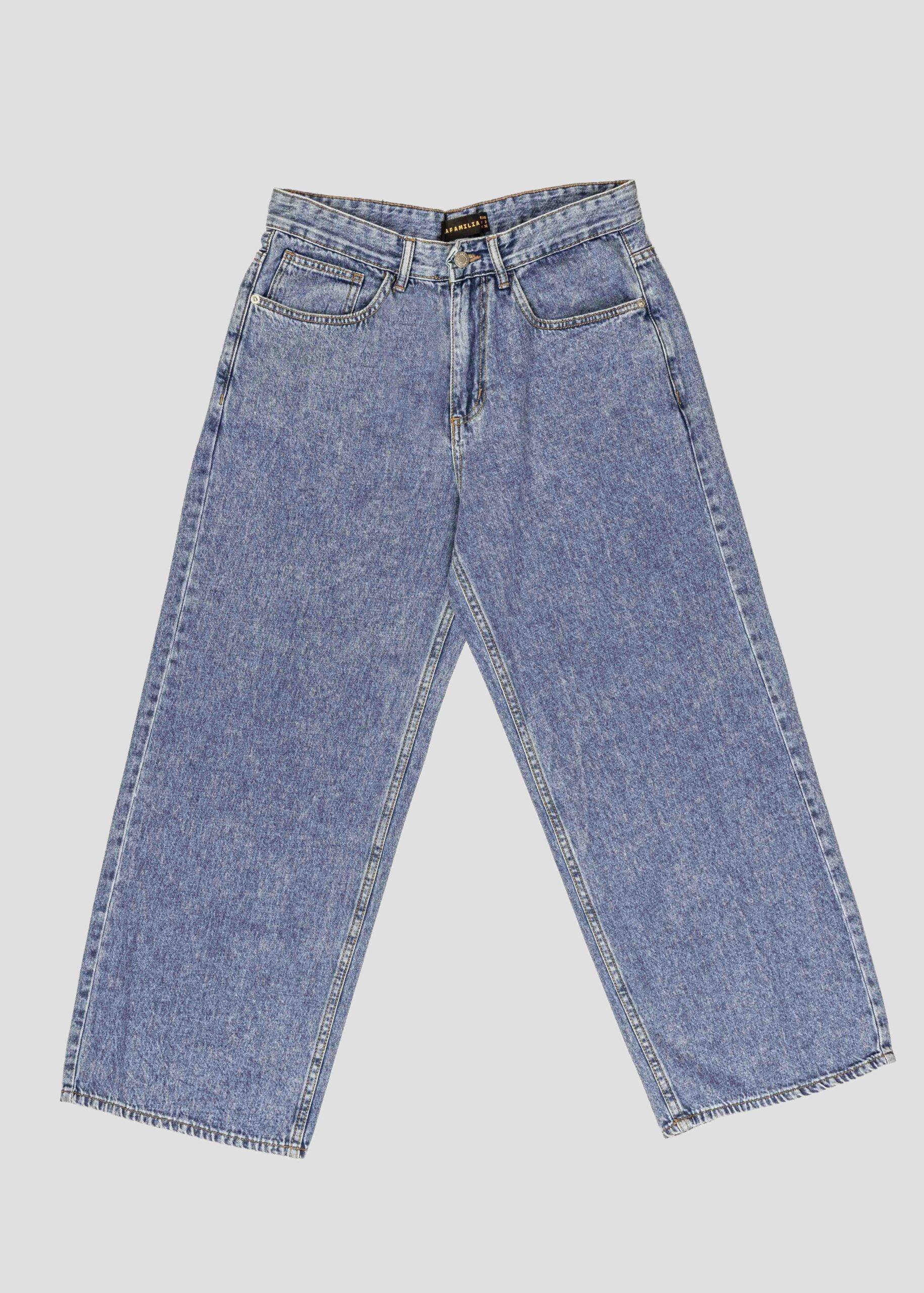 Men Relaxed Baggy-Fit Jeans Trouser