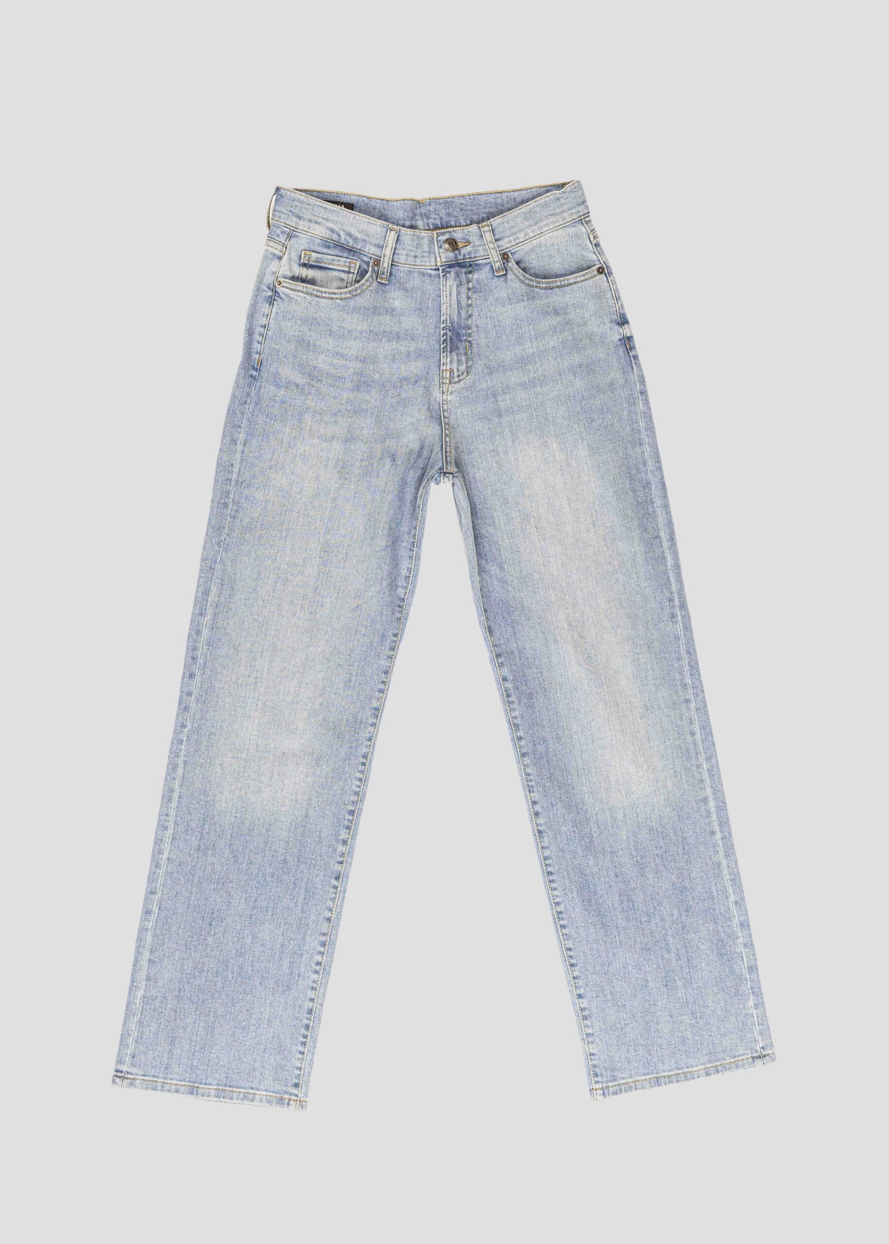 Men Wide-Leg Jeans Trouser
