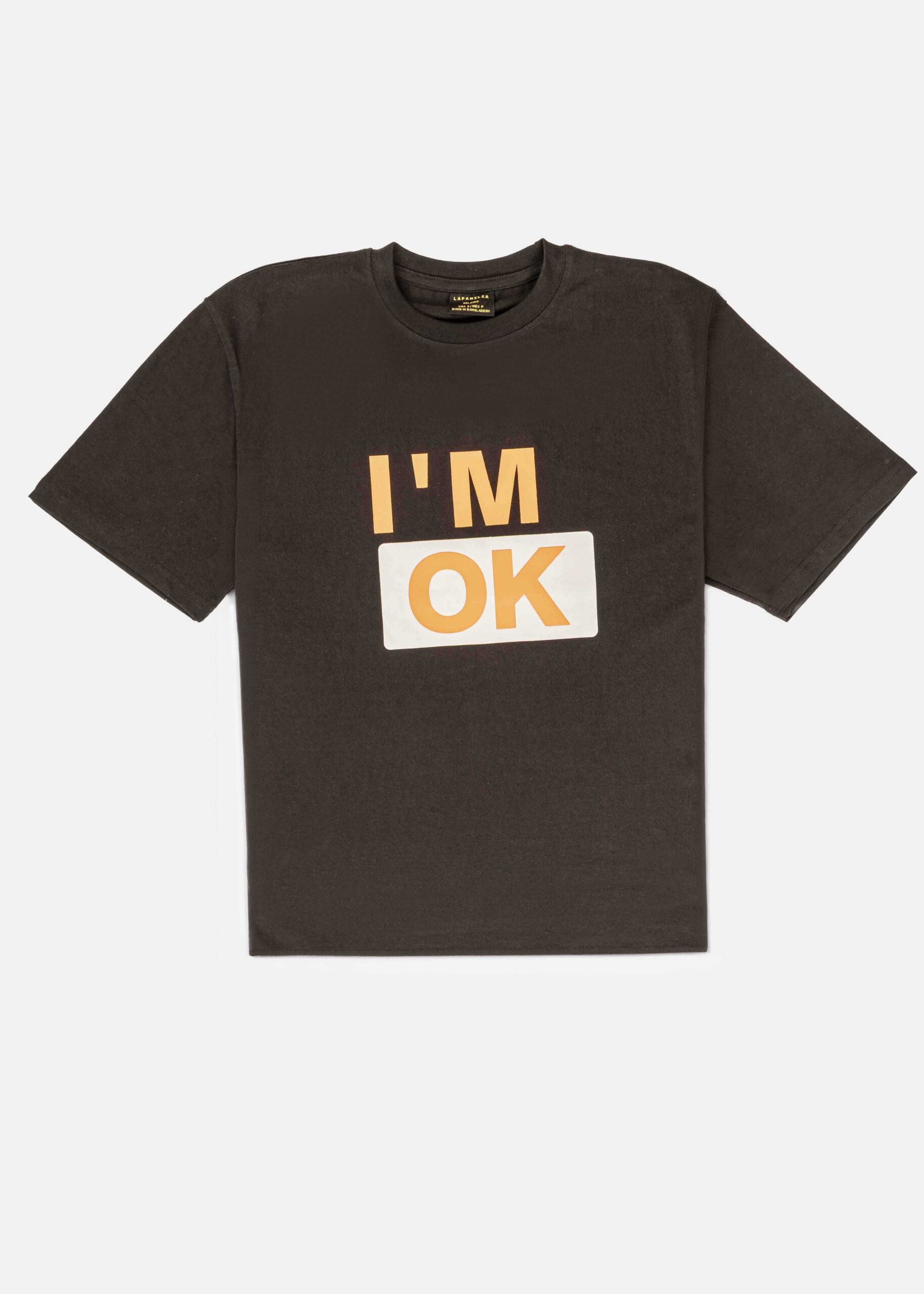 Men “I’m Ok” Relaxed-Fit T-Shirt