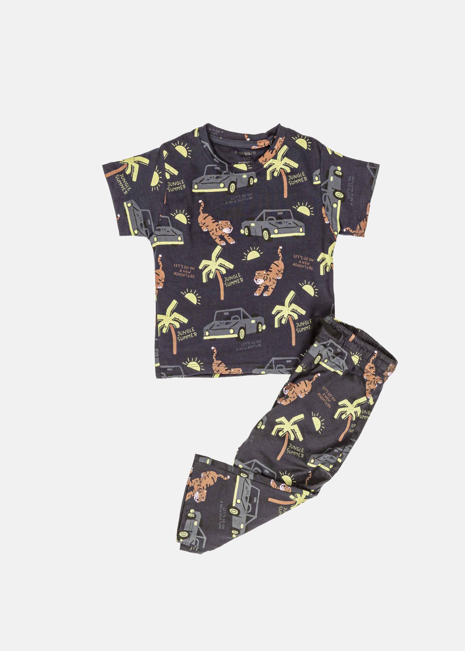 Baby Boy Two-Pieces “Jungle Summer” Pajama