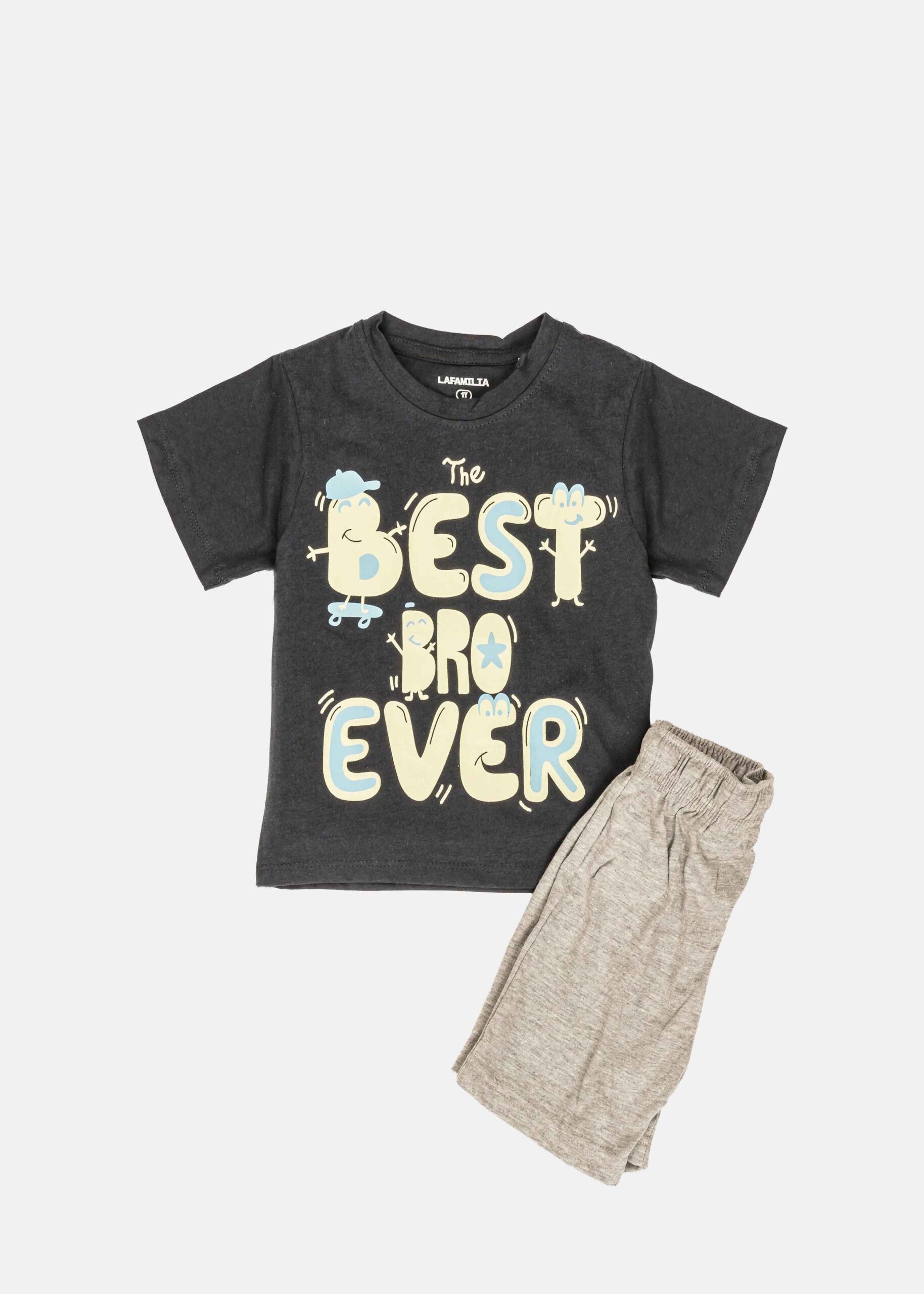 Baby Boy Two-Pieces “Best Bro Ever” Pajama