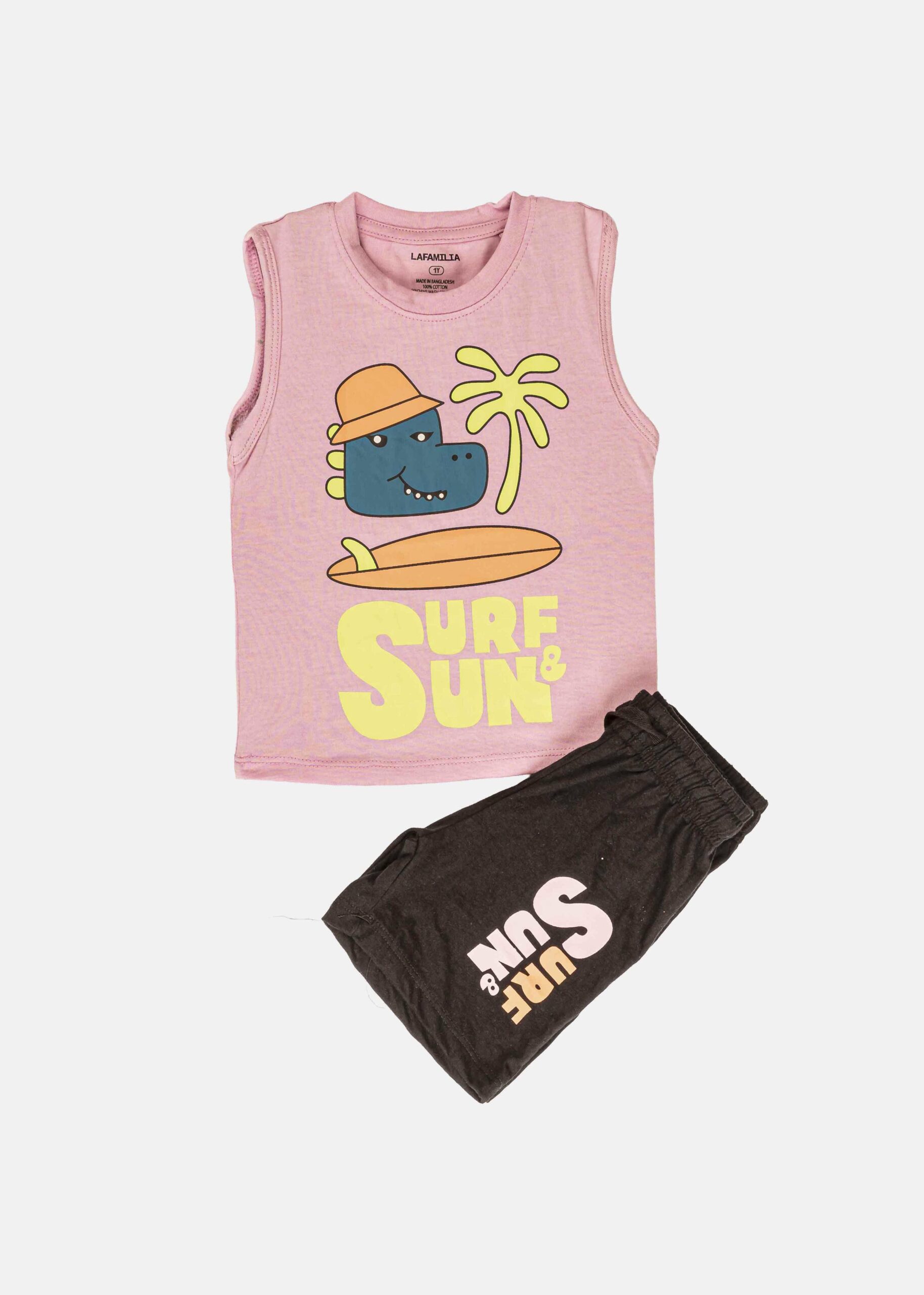 Baby Boy Two-Pieces “Surf & Sun” Pajama