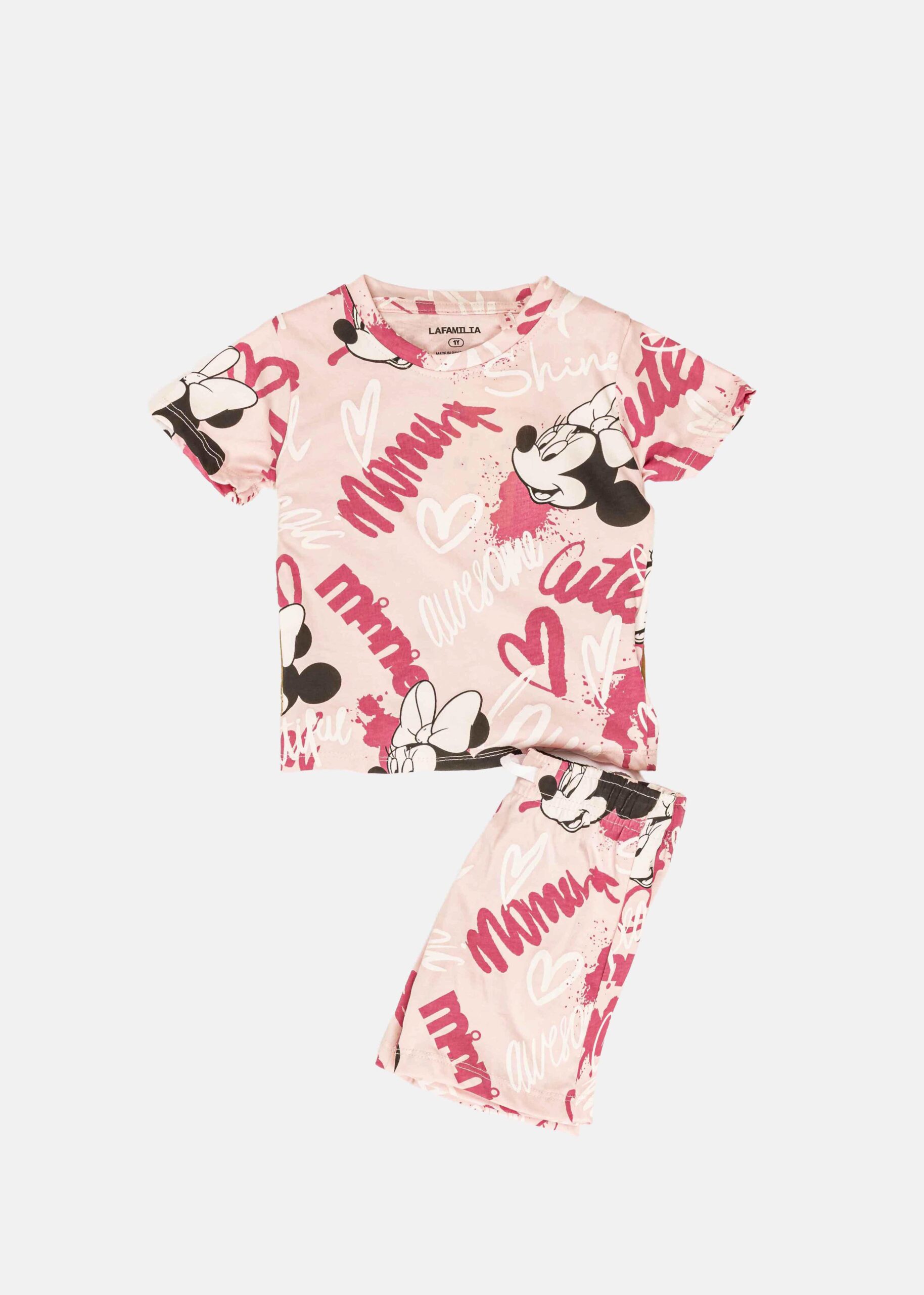 Baby Girl Two-Pieces “Minnie Mouse” Pajama