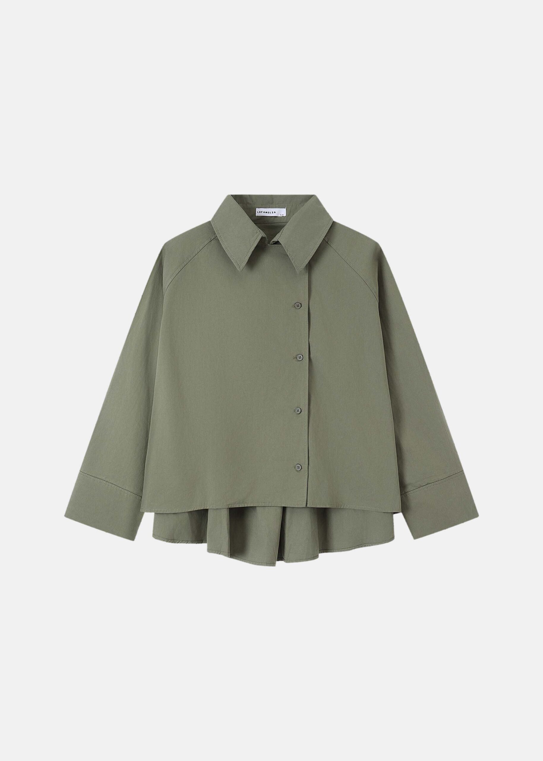 Women Asymmetrical closure Shirt
