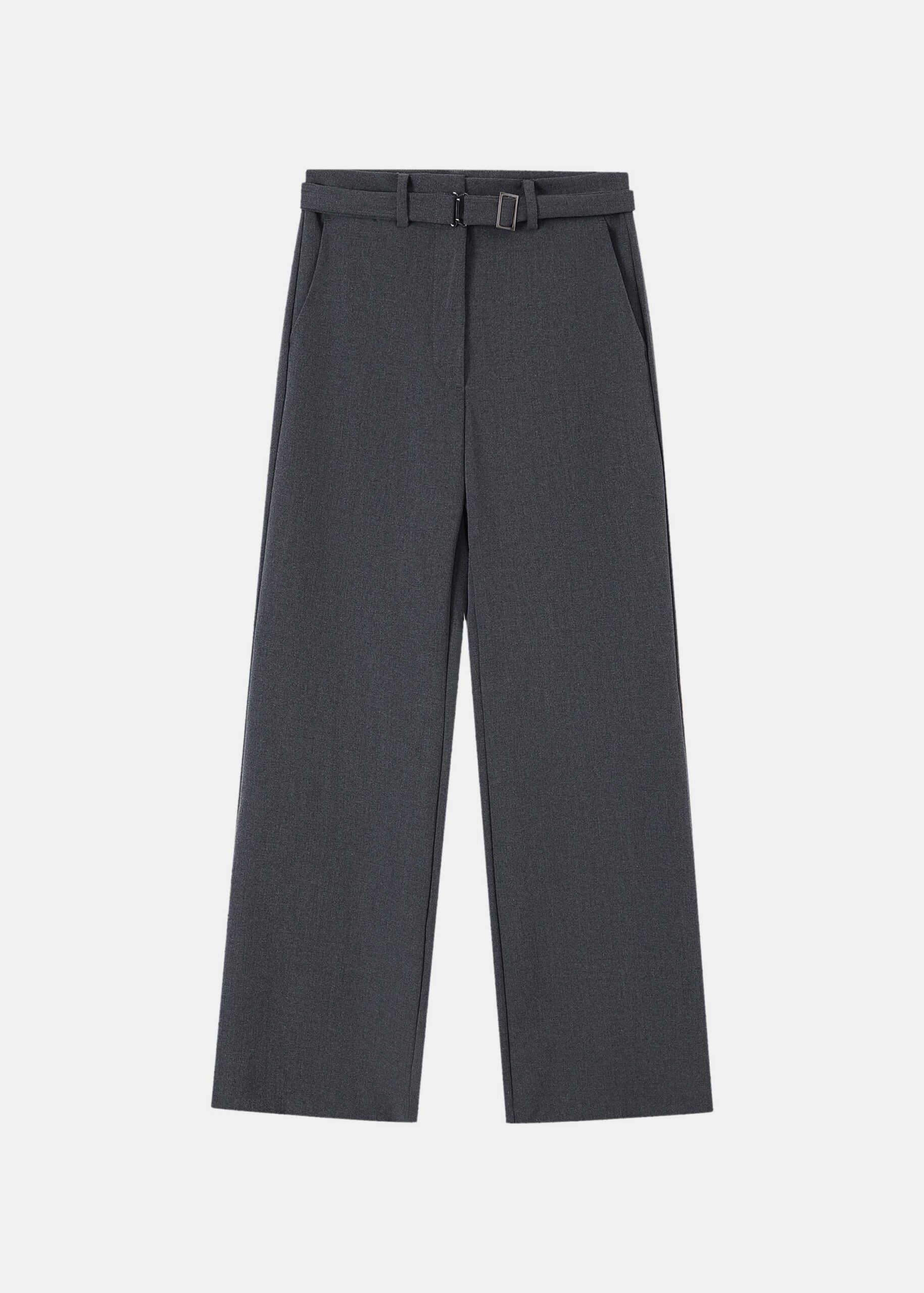 Women Regular-Fit Trouser With Belt