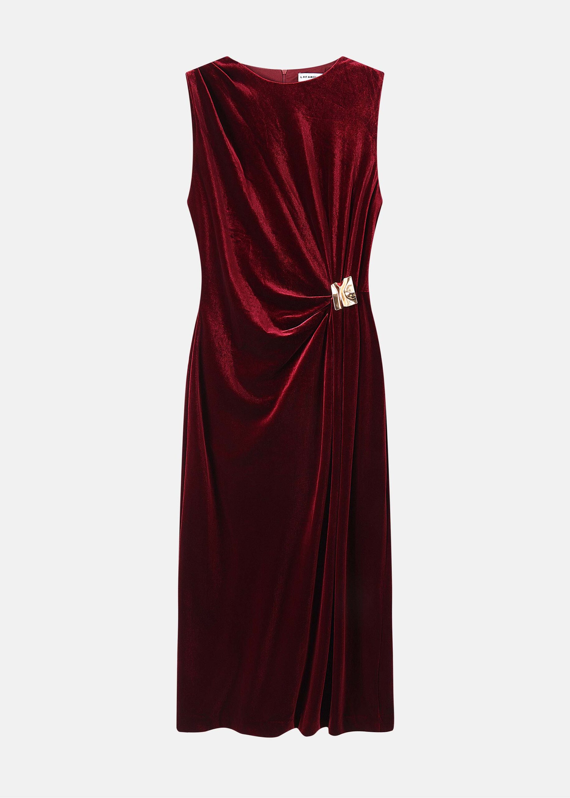 Women Velvet Sleeveless Dress