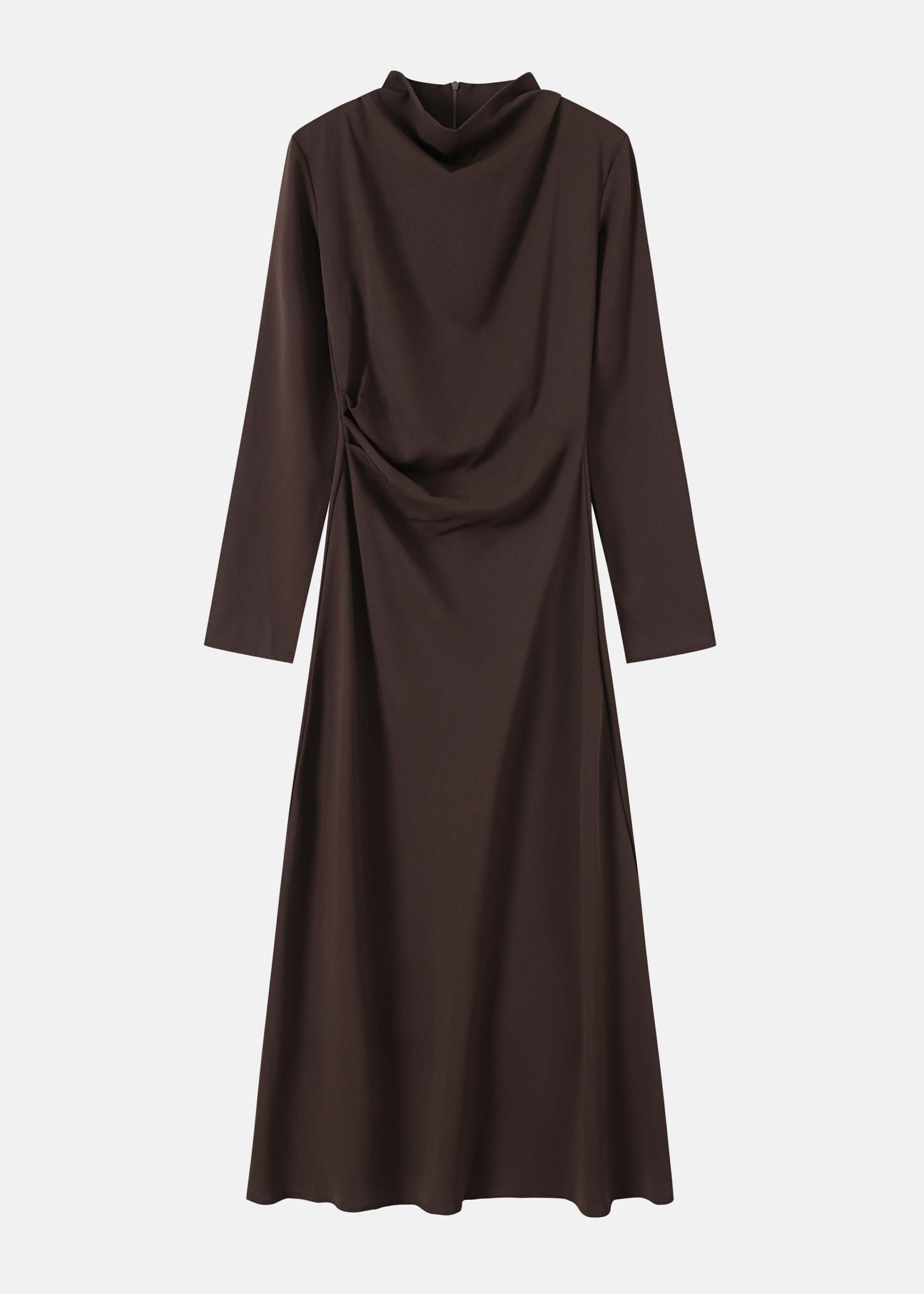 Women Draped Maxi Dress