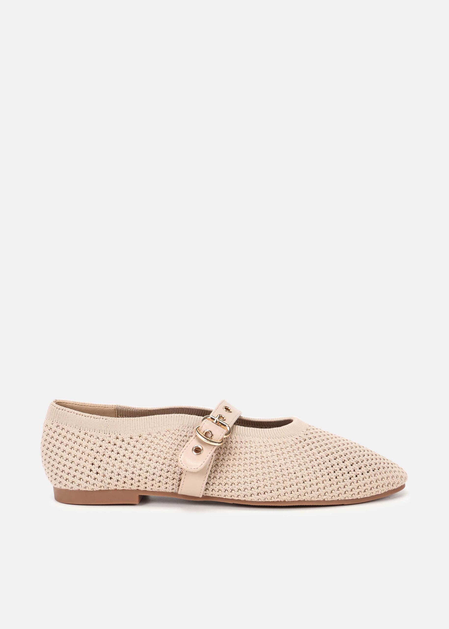 Women Mesh Fabric Ballerina