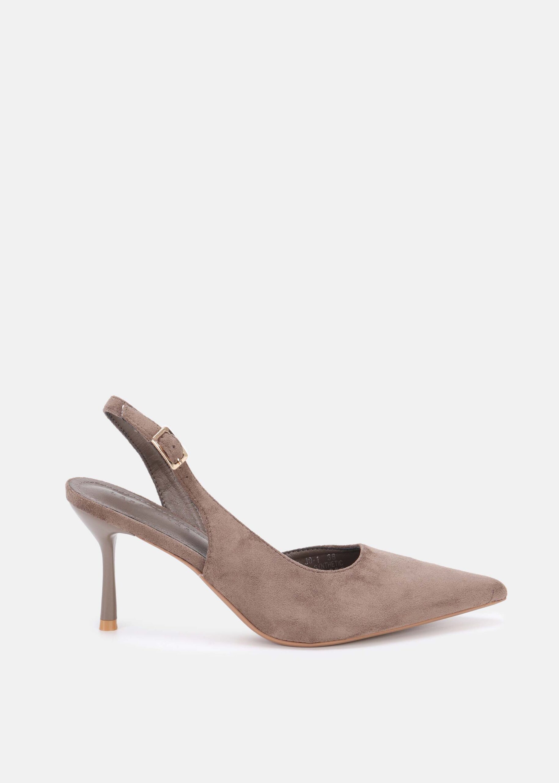 Women Suede Heels Shoes