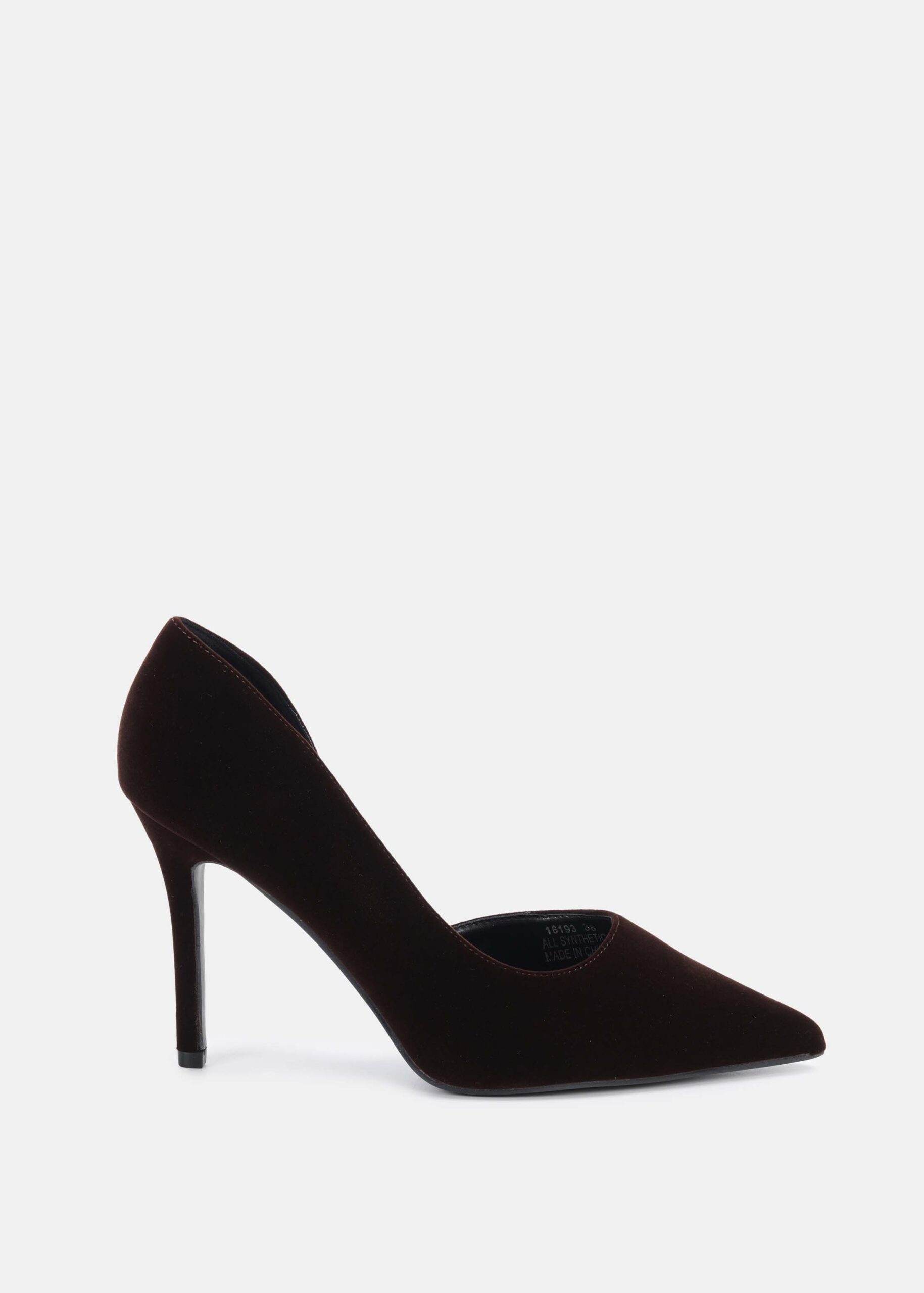 Women Velvet Heels Shoes