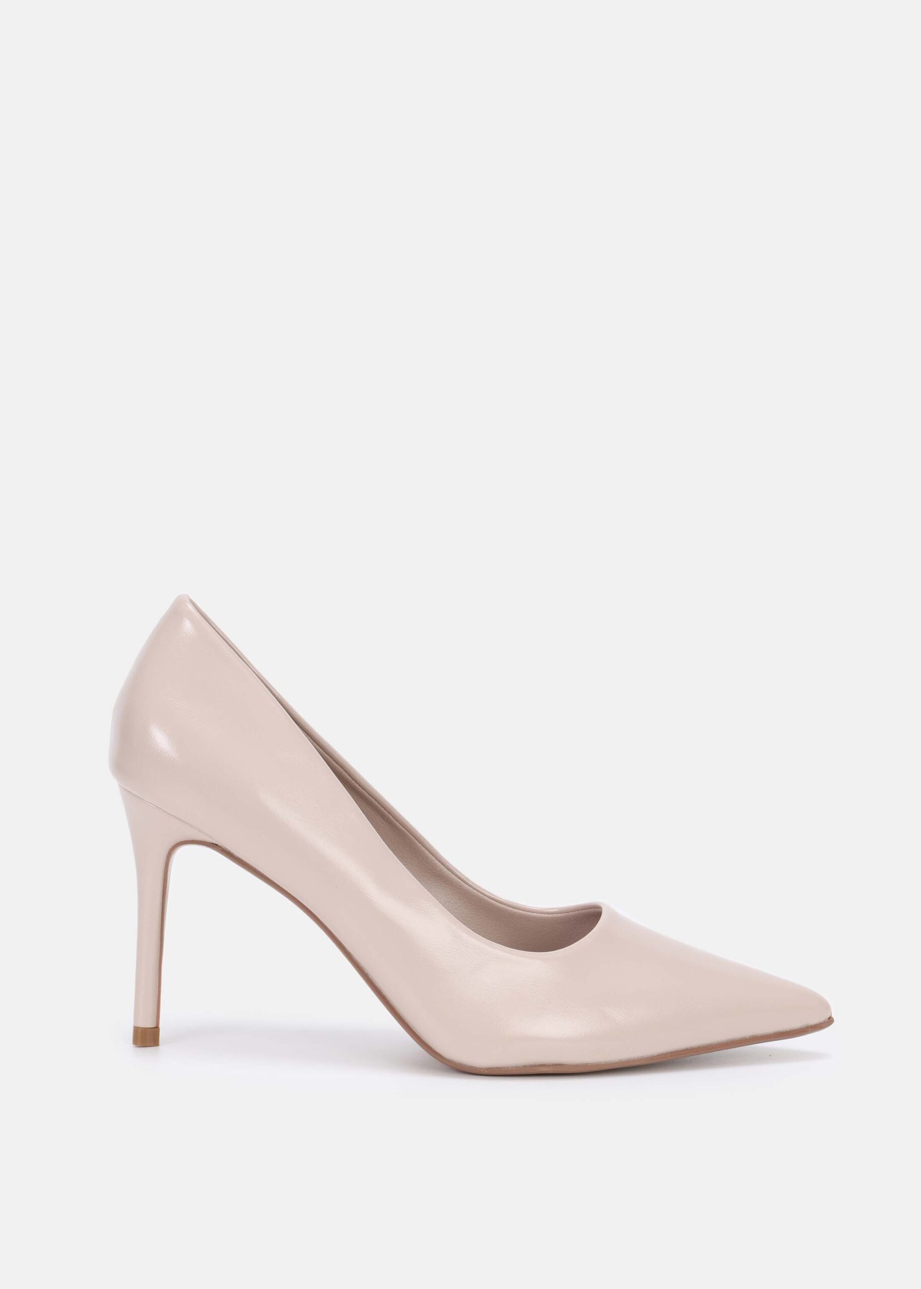 Women Leather Heels Shoes