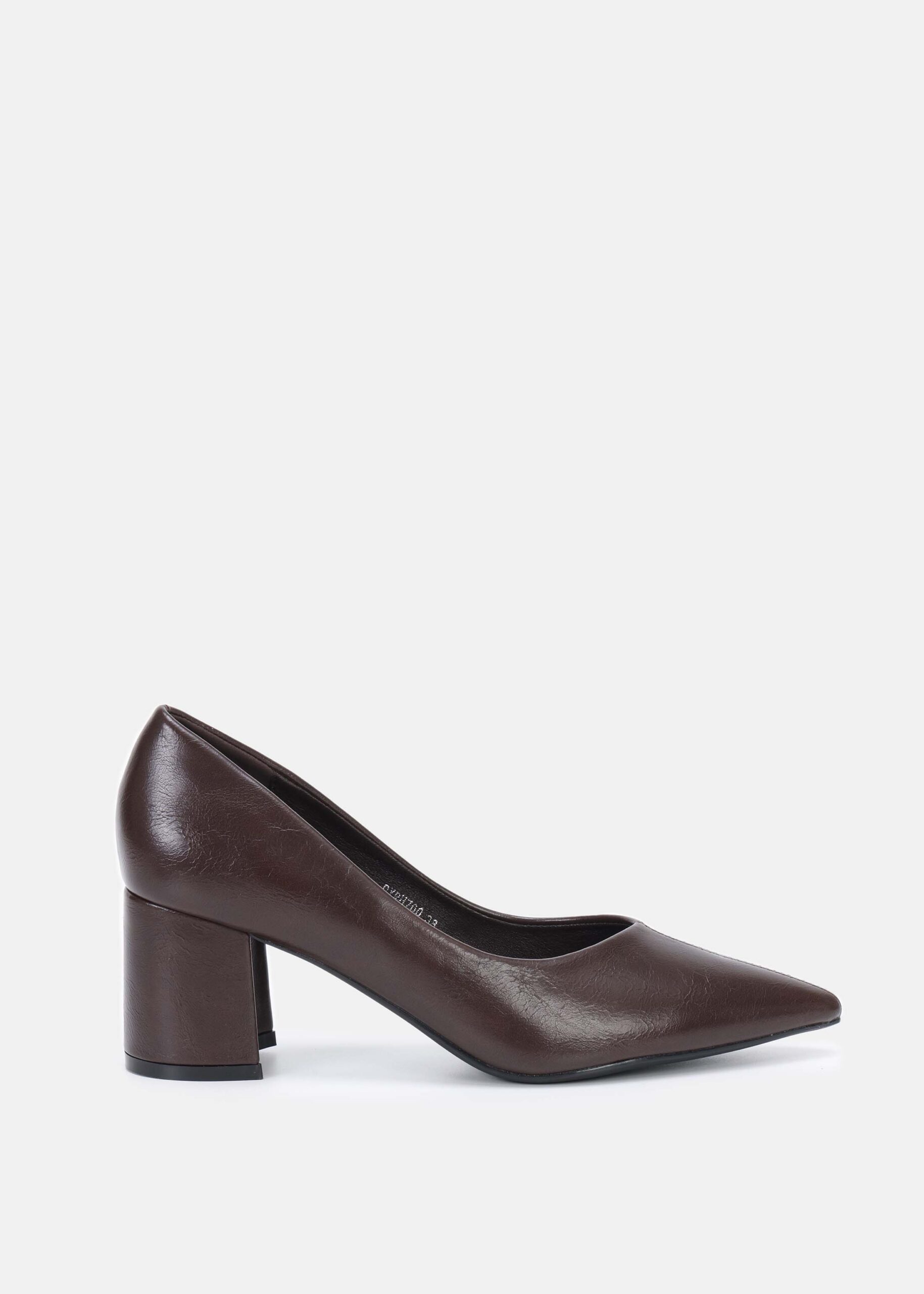Women Leather Heels Shoes