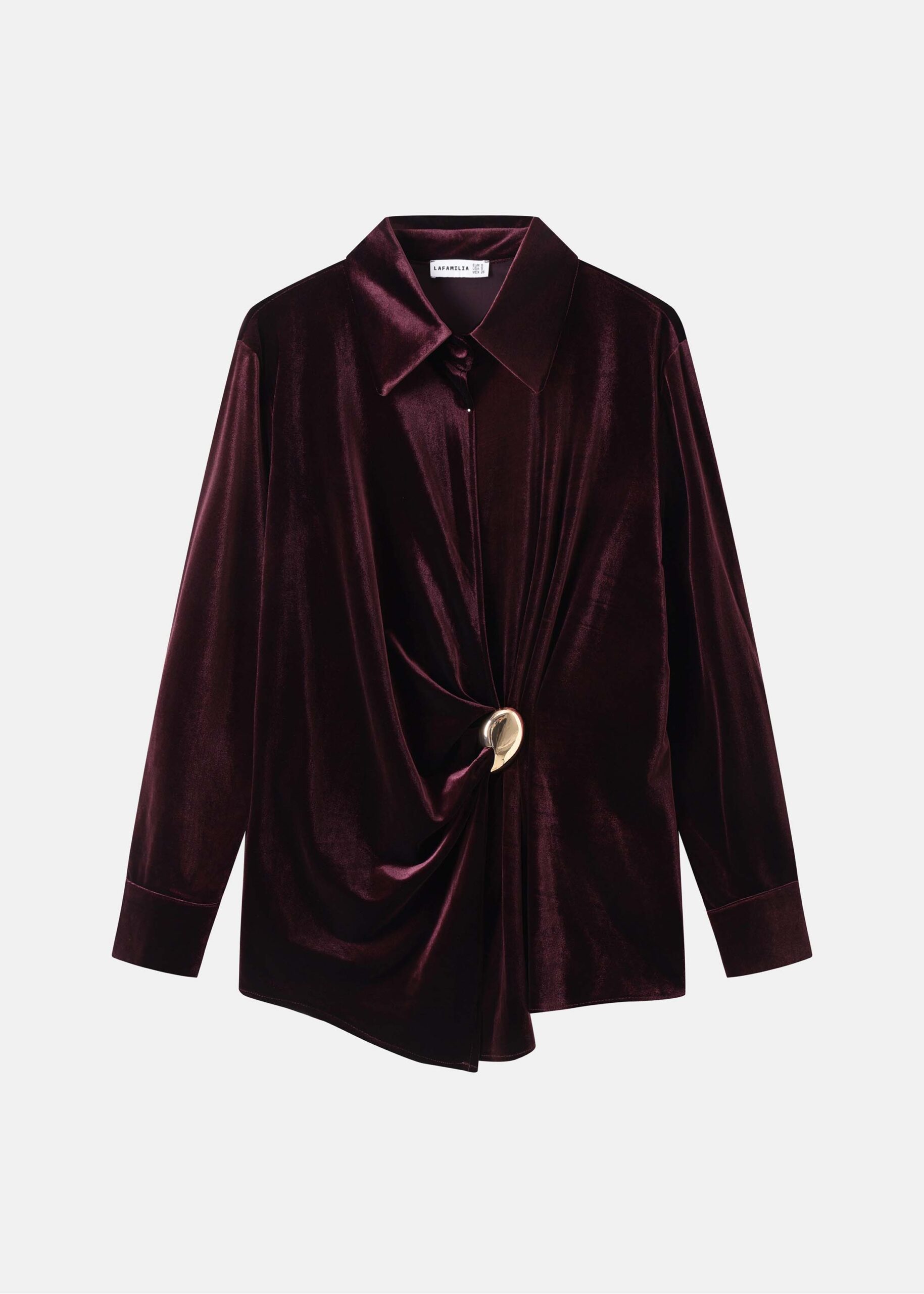 Women Velvet Blouse