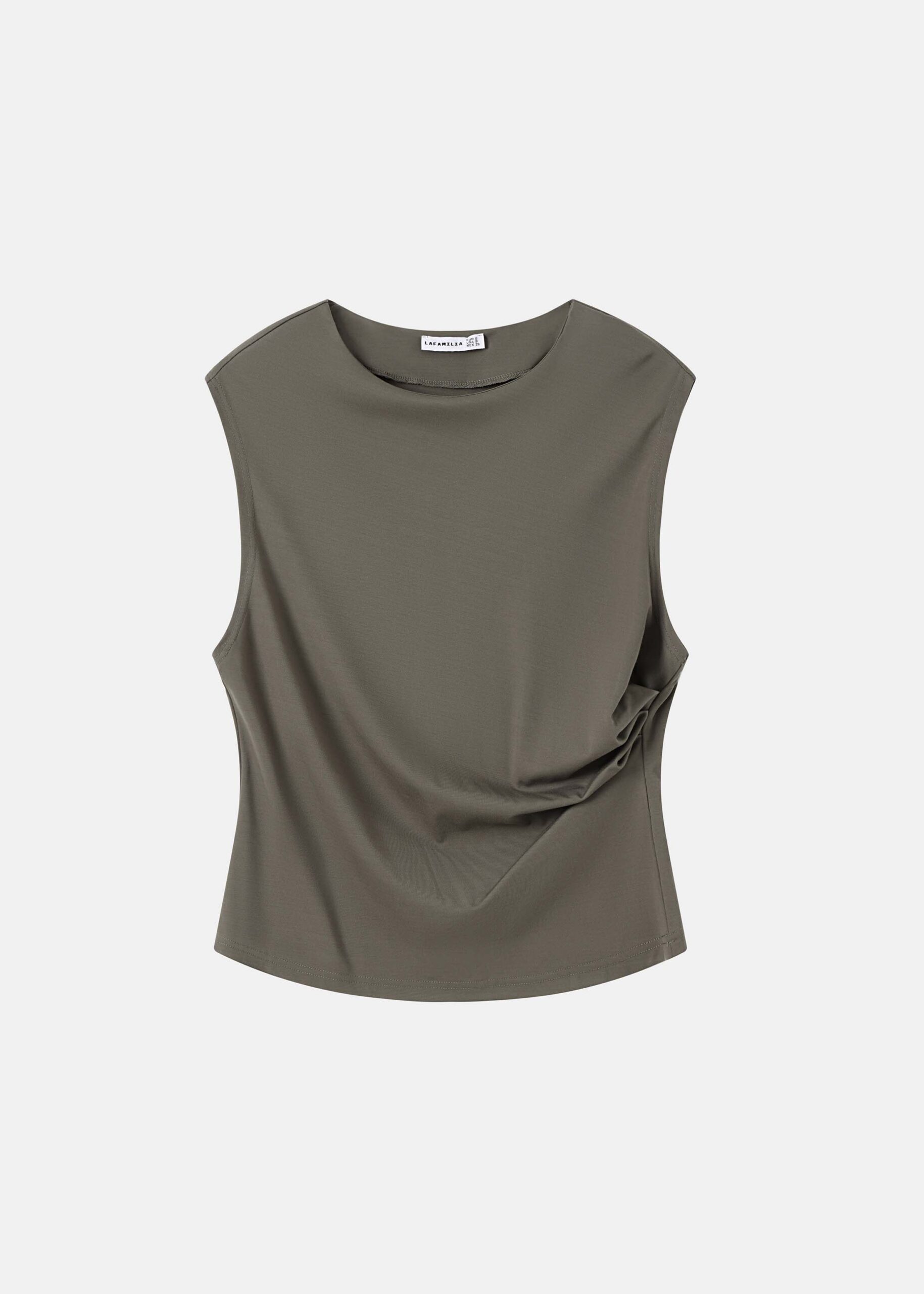 Women Ruched Sleeveless Top