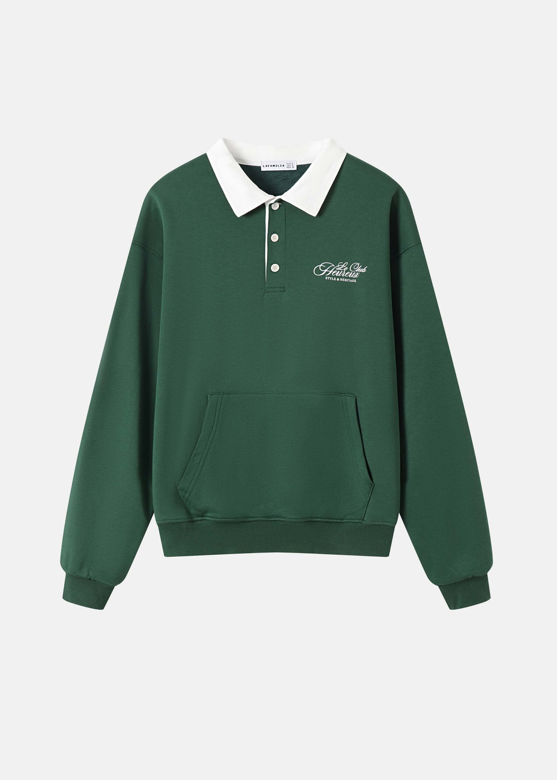 Women Shirt-Collar Sweatshirt