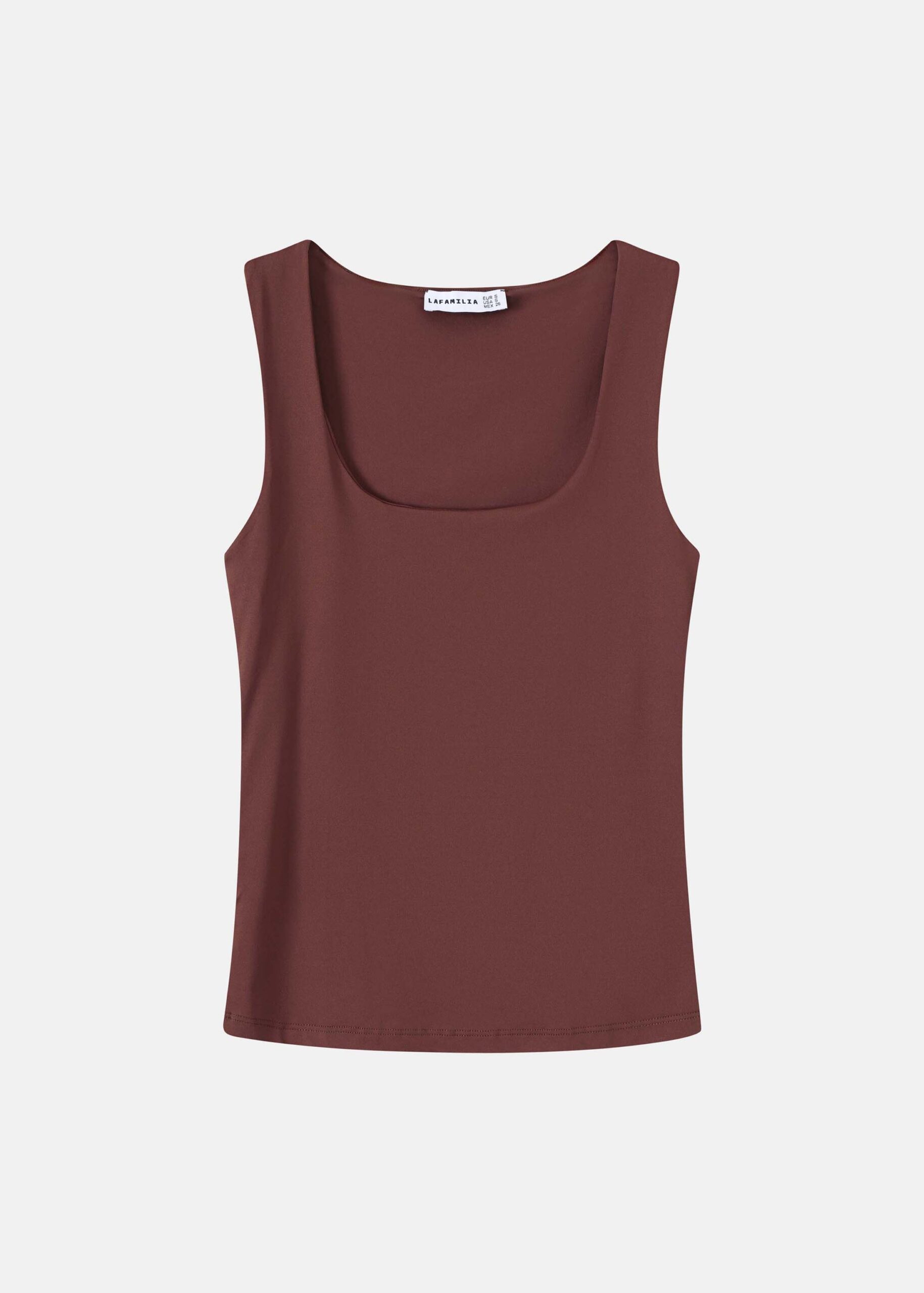 Women Square-Neckline Sleeveless Top