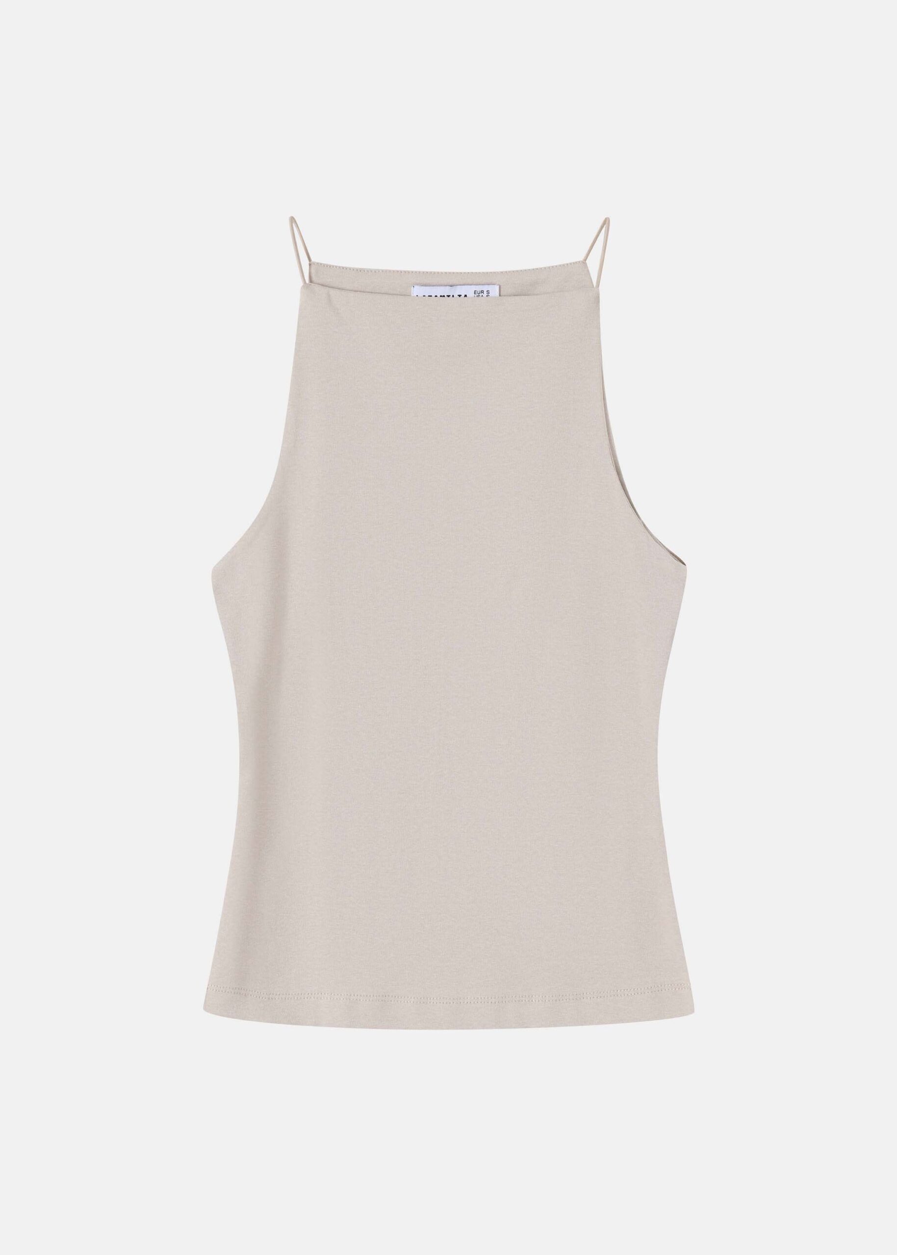 Women Boat-Neck Sleeveless Top
