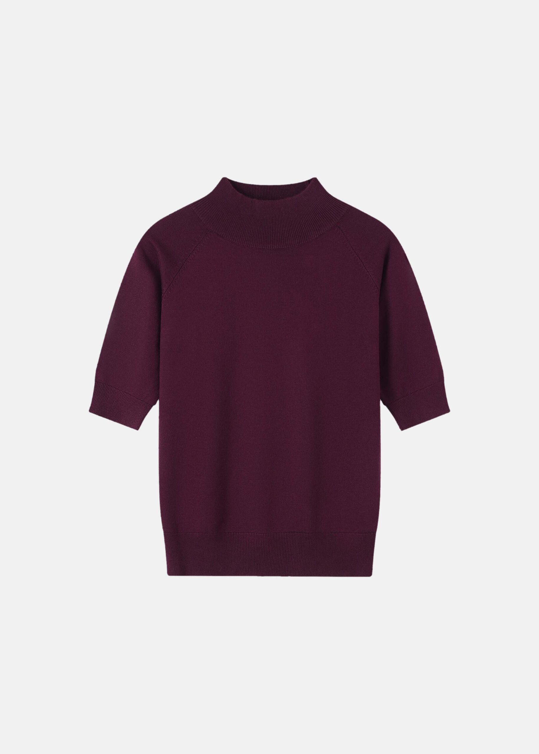 Women Short-Sleeves Knitted Top